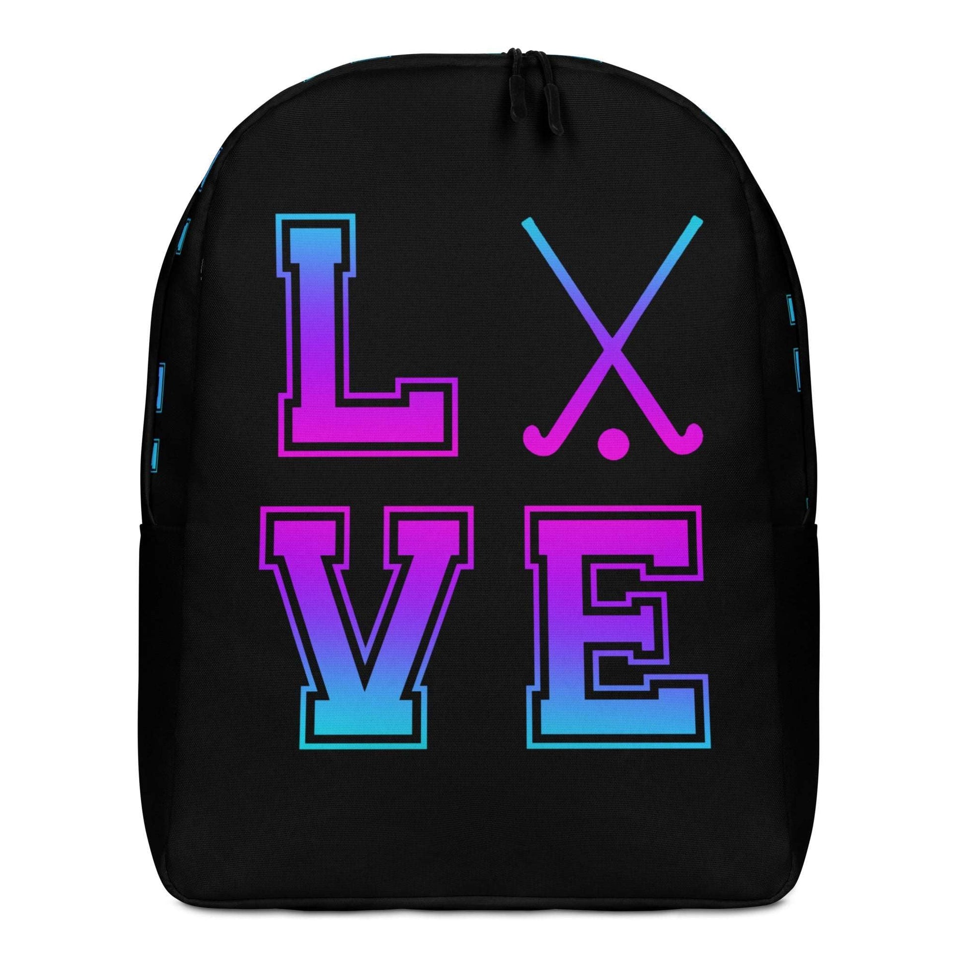 Field Hockey Love Minimalist Backpack