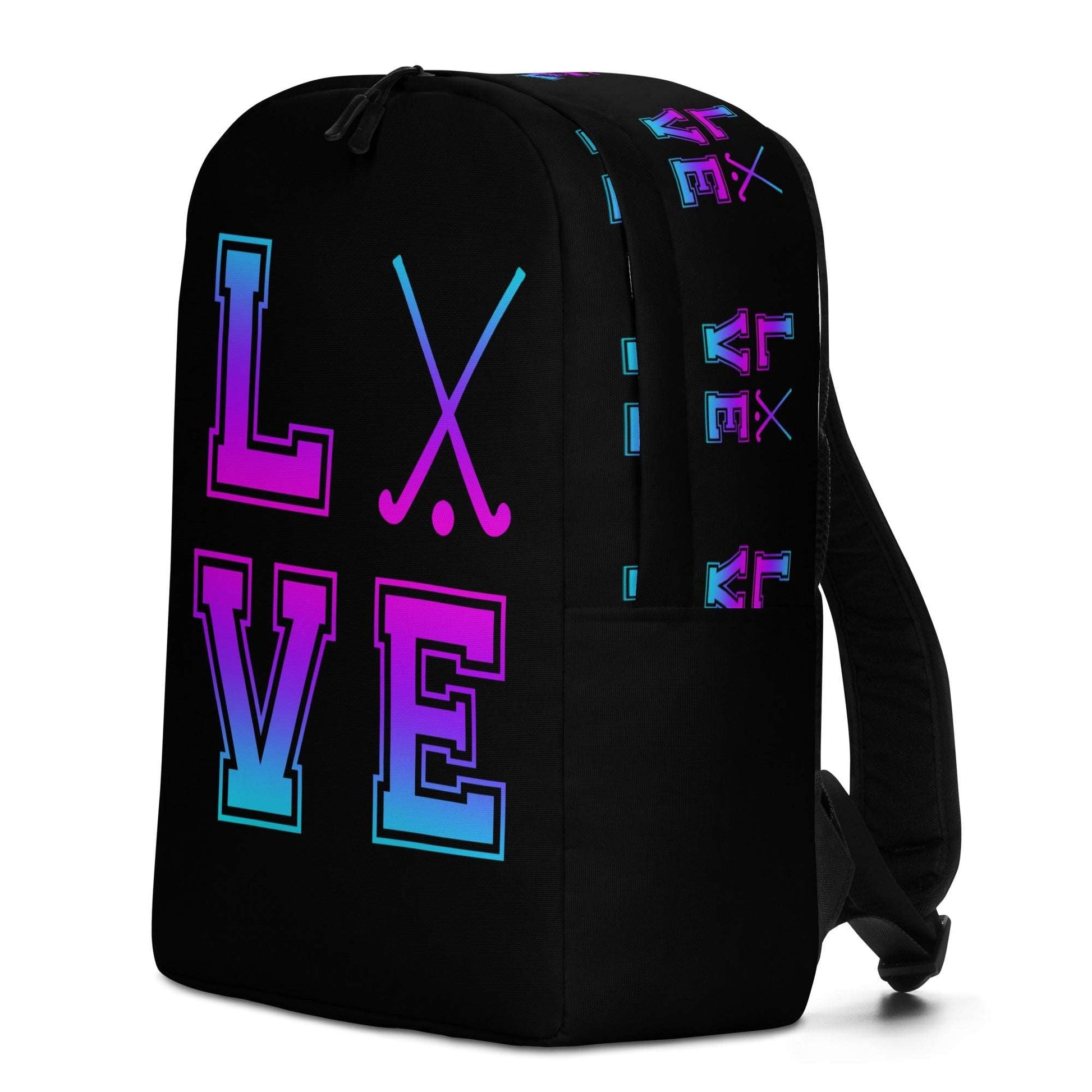 Field Hockey Love Minimalist Backpack