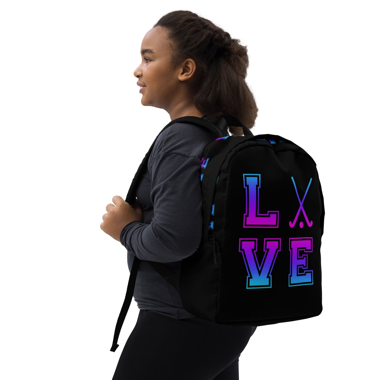 Field Hockey Love Minimalist Backpack - The Sandy Merchant