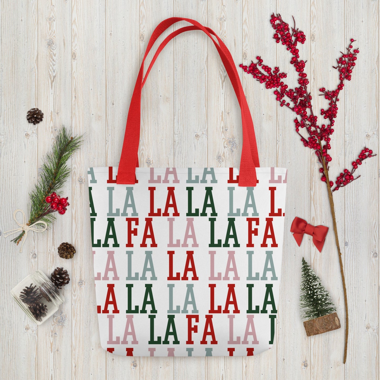 Fa La La Tote bag