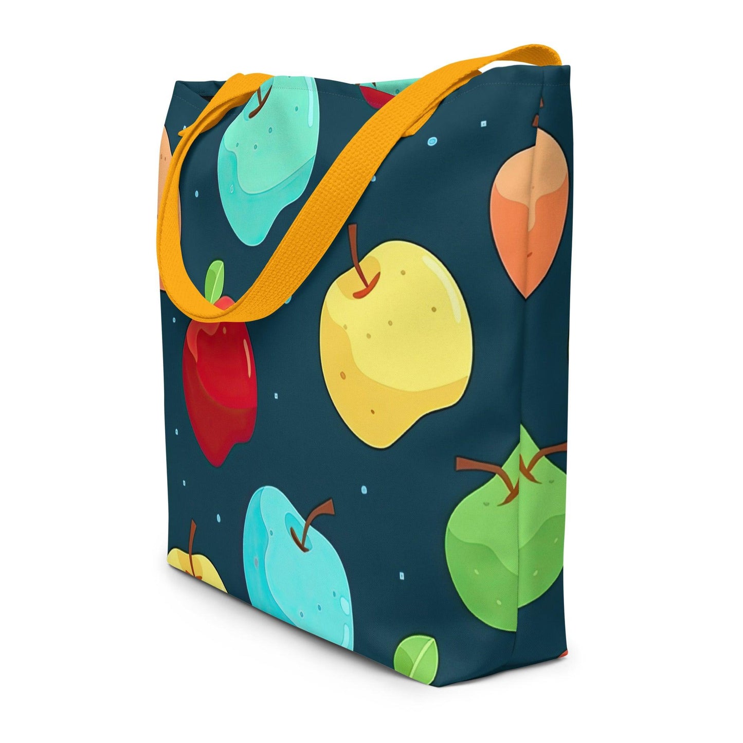 Apple of my Pie All-Over Print Large Tote Bag - The Sandy Merchant