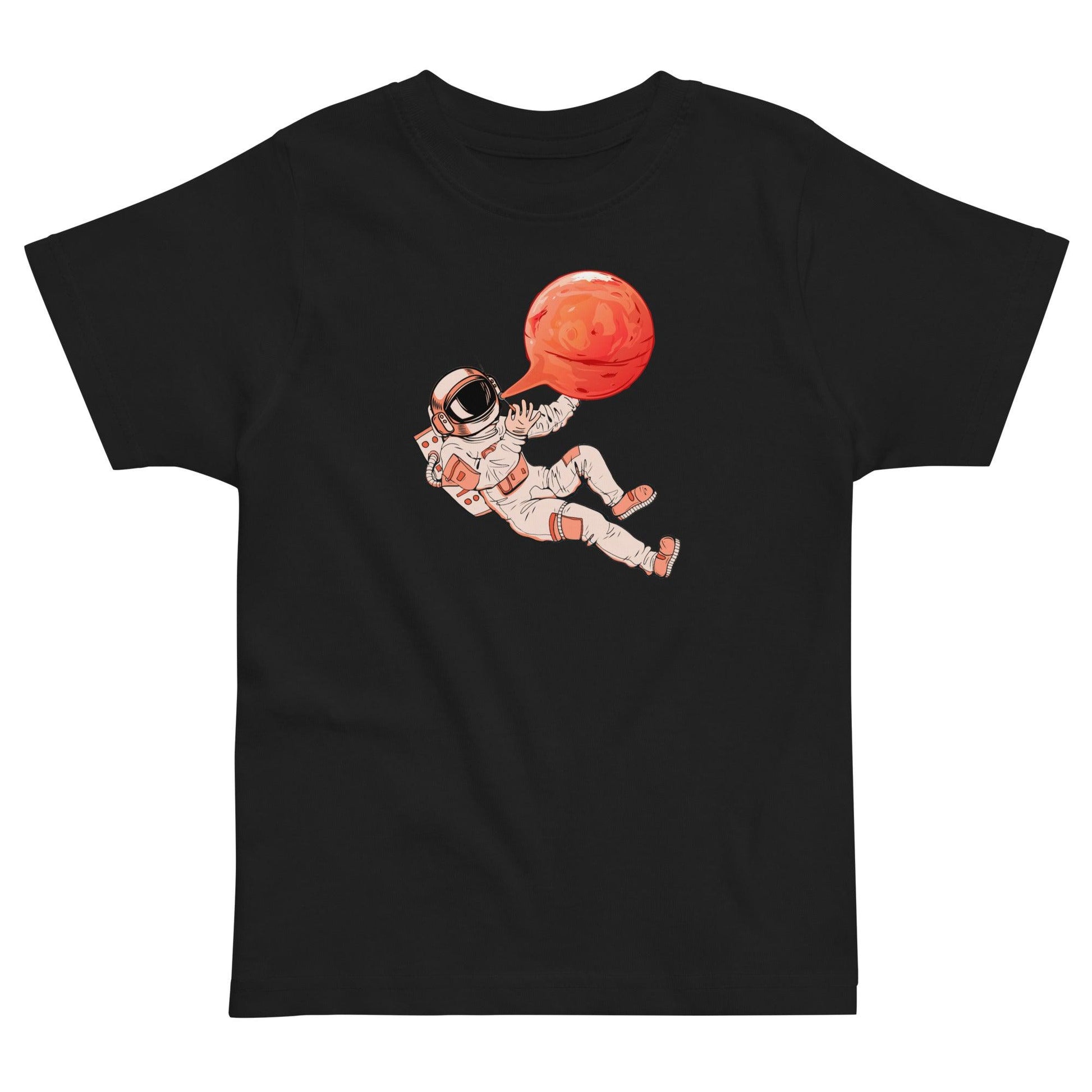 Astronaut Bubble Toddler jersey t-shirt - The Sandy Merchant