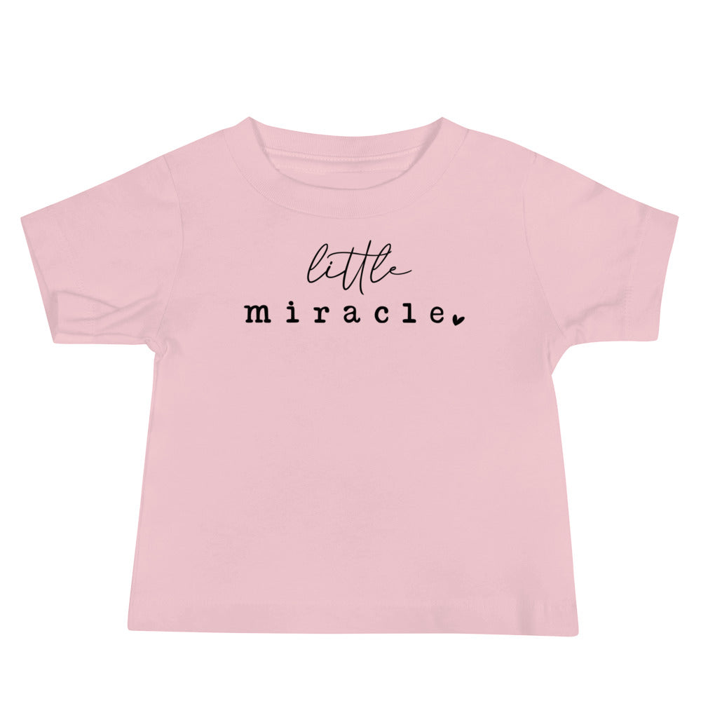 Little Miracle Baby Jersey Short Sleeve Tee - The Sandy Merchant