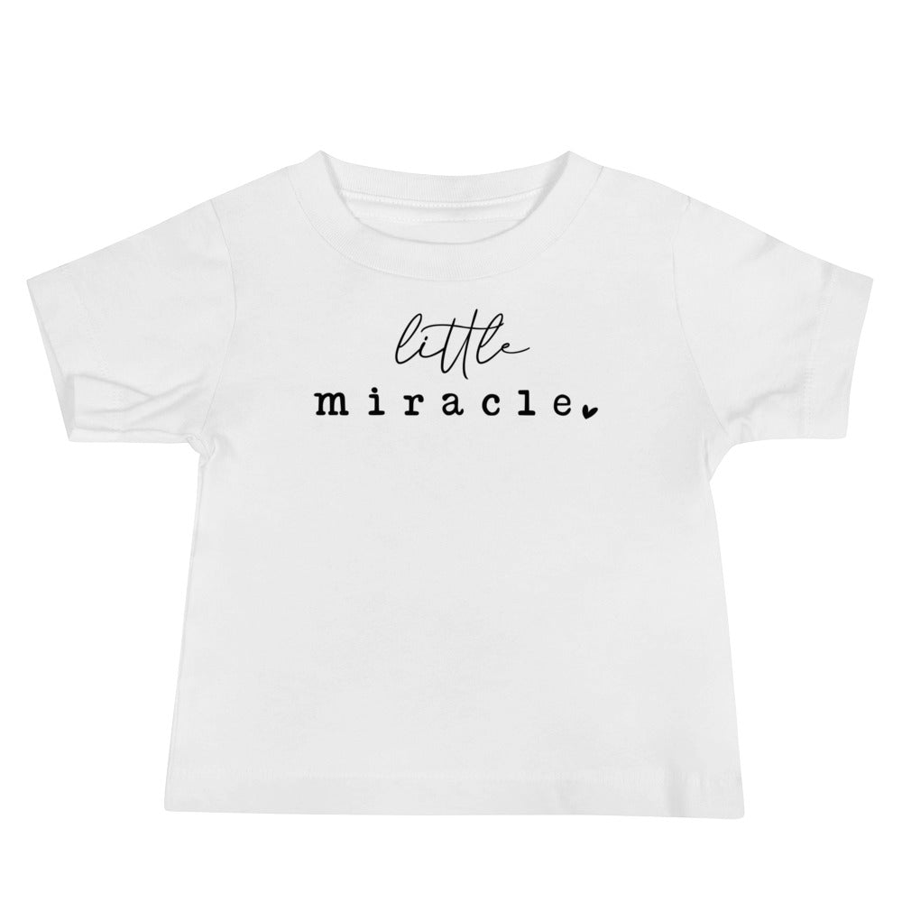 Little Miracle Baby Jersey Short Sleeve Tee - The Sandy Merchant