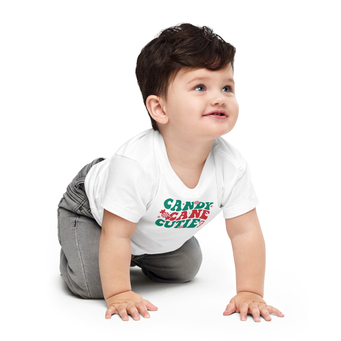 Candy Cane Cutie Baby Tee