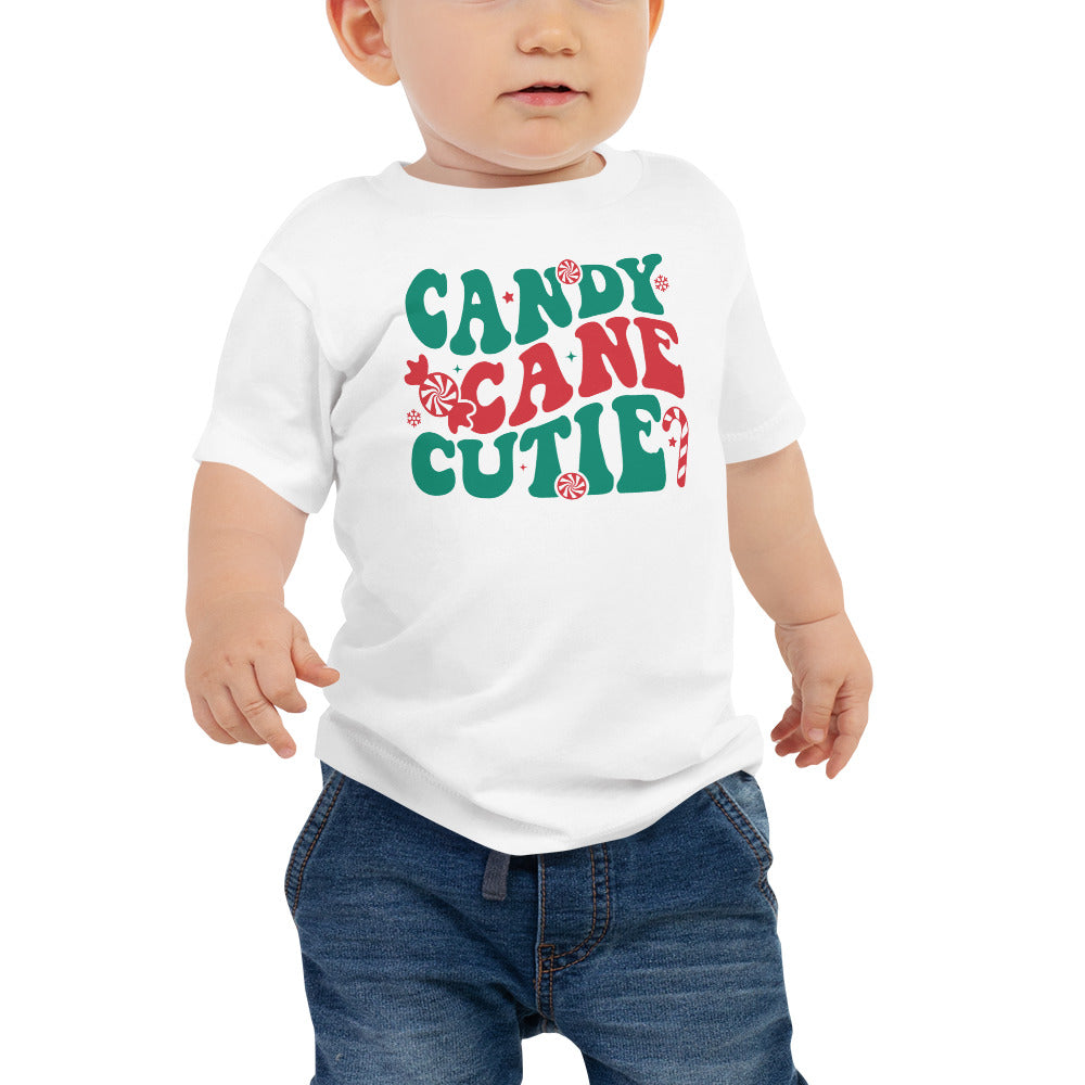 Candy Cane Cutie Baby Tee