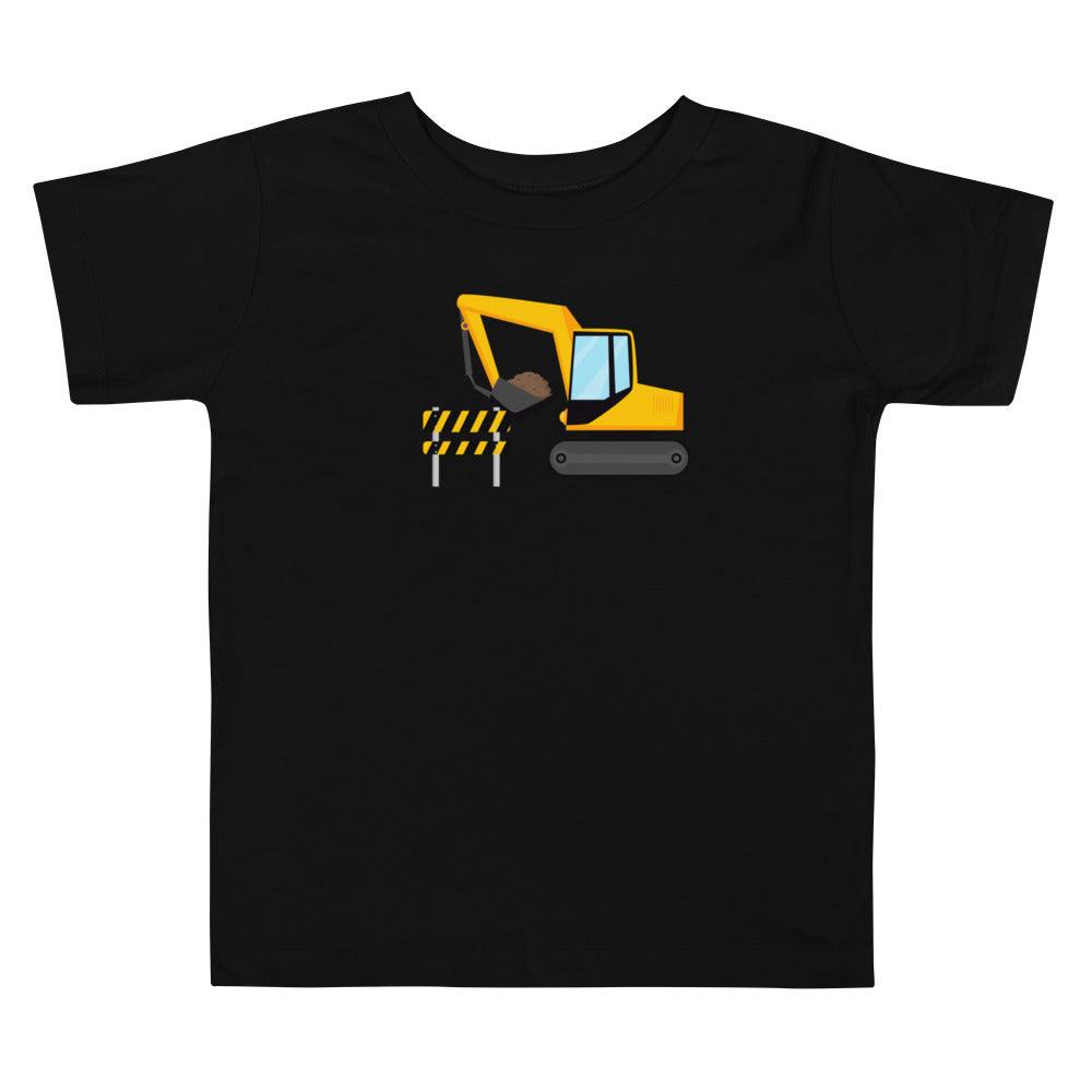 Excavator Toddler Short Sleeve Tee - The Sandy Merchant