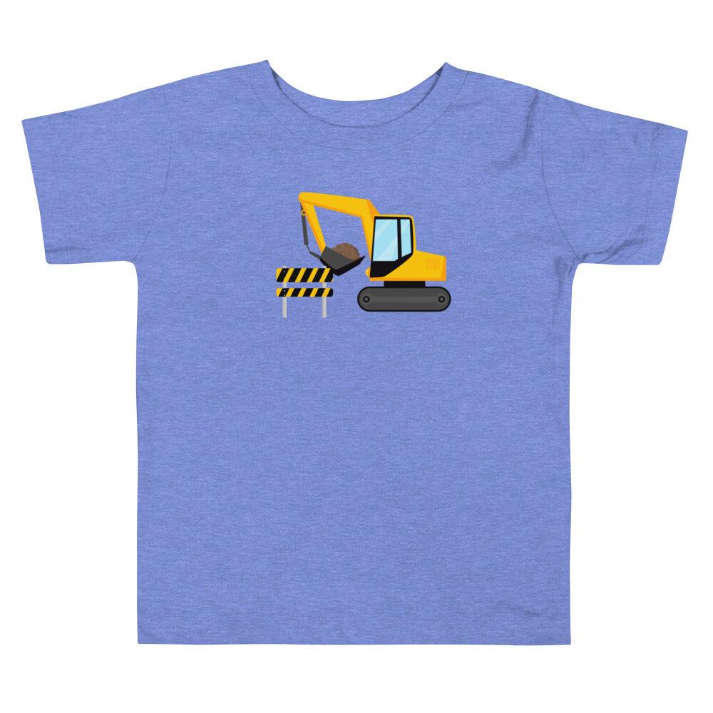 Excavator Toddler Short Sleeve Tee - The Sandy Merchant