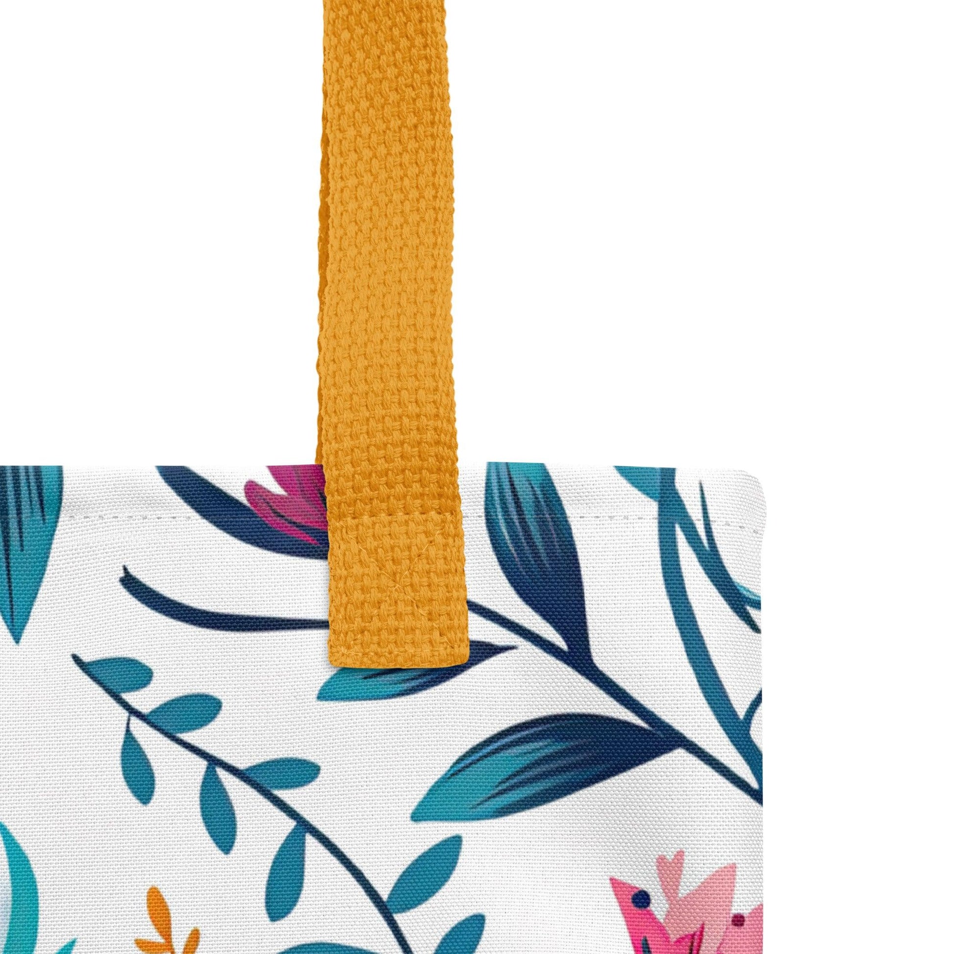 Feisty Floral Tote bag - The Sandy Merchant