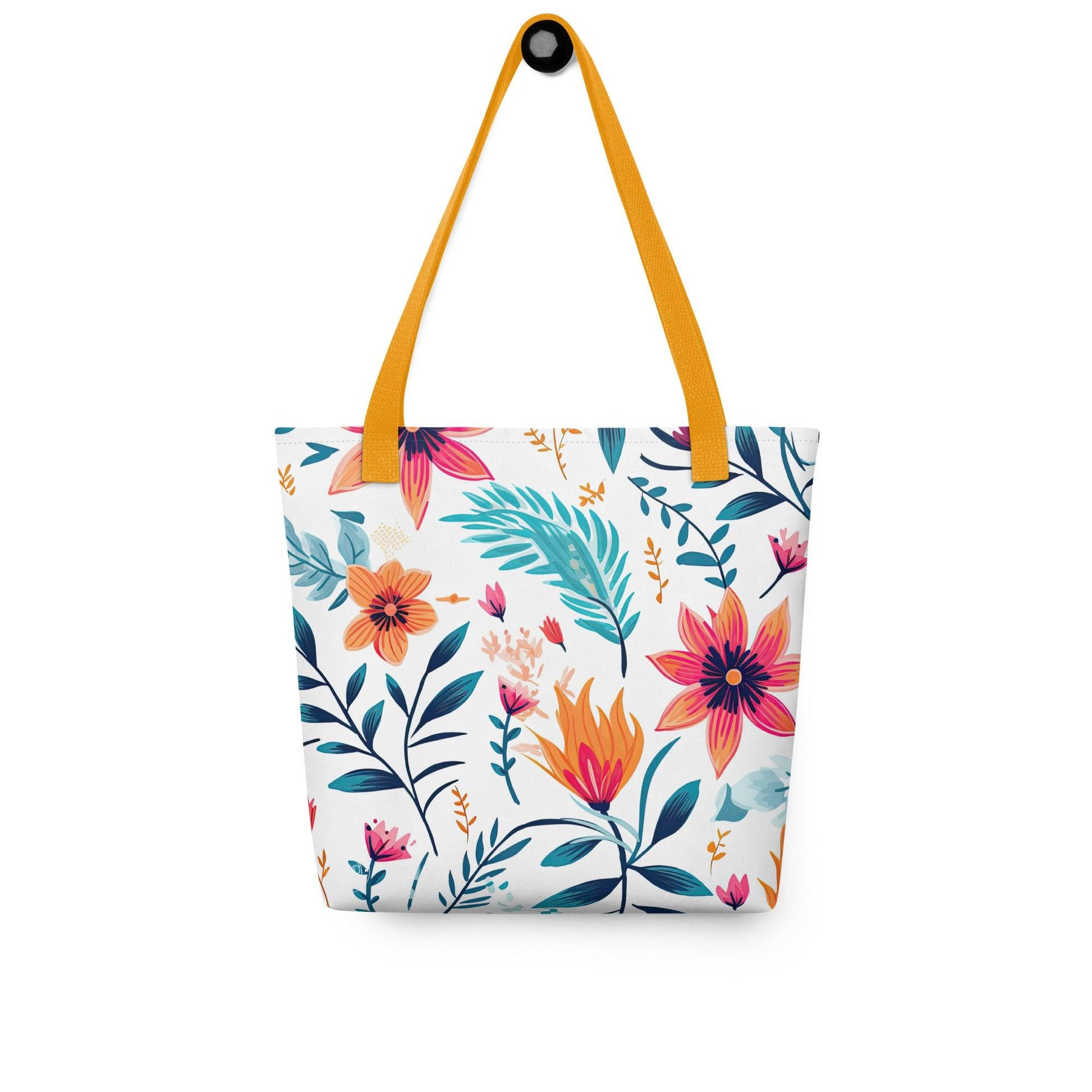 Feisty Floral Tote bag - The Sandy Merchant