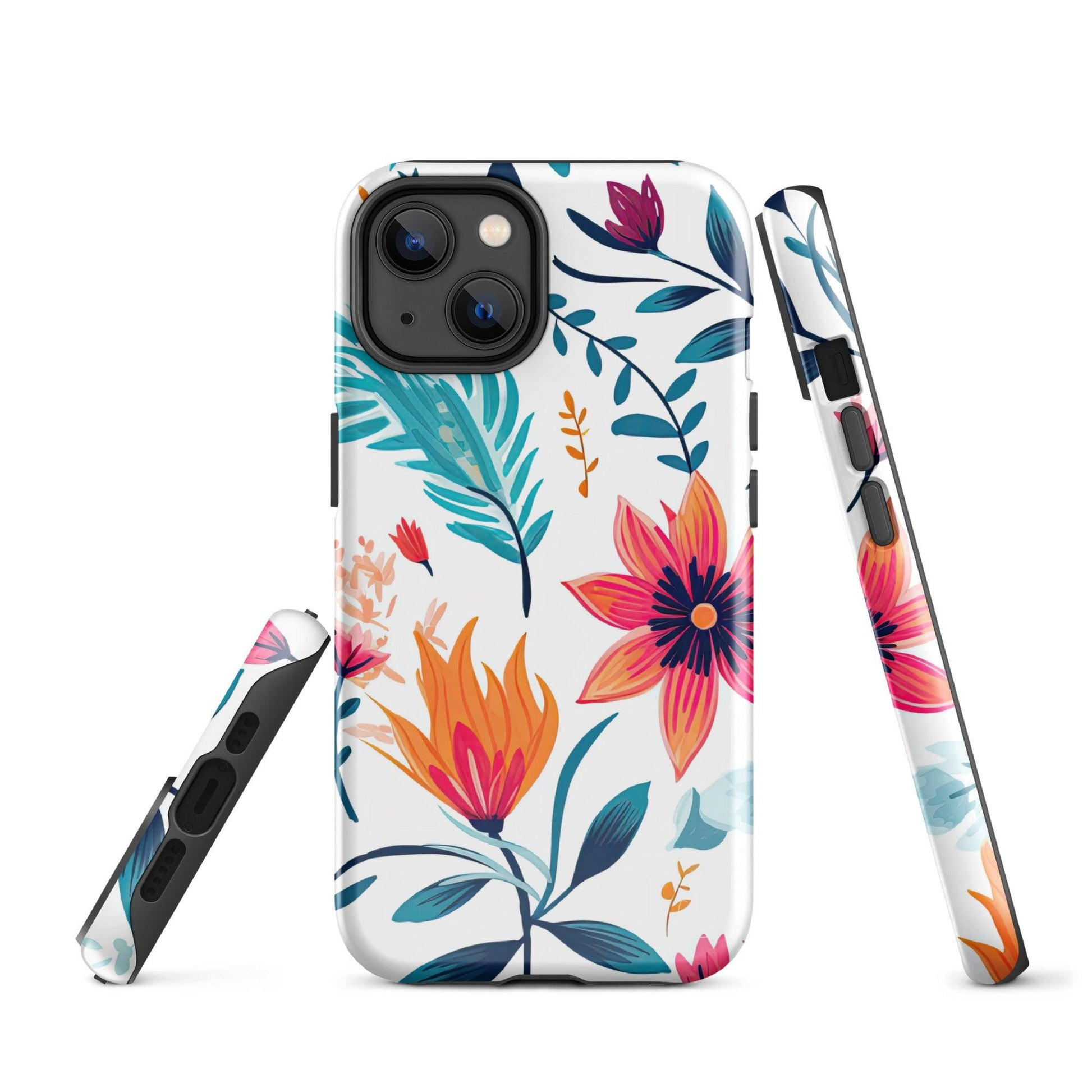 Feisty Floral Tough Case for iPhone® - The Sandy Merchant