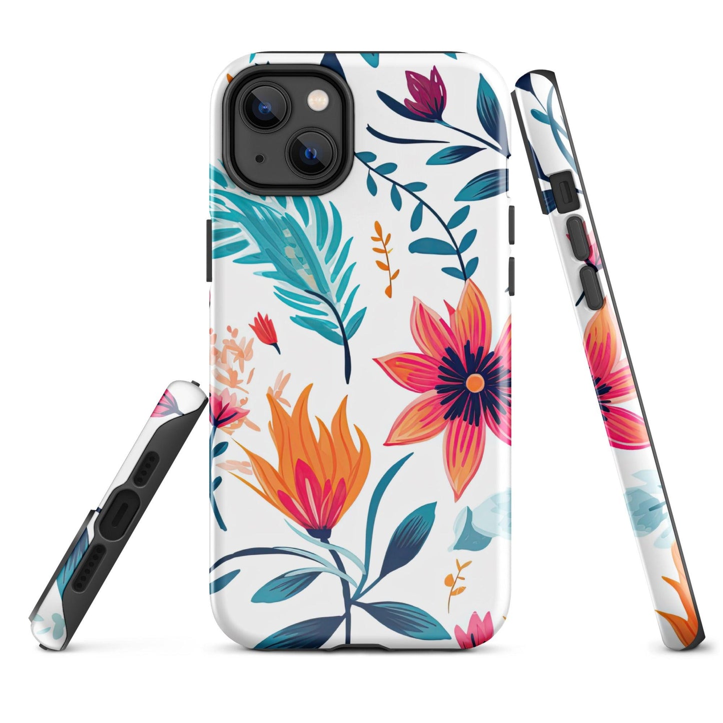 Feisty Floral Tough Case for iPhone® - The Sandy Merchant