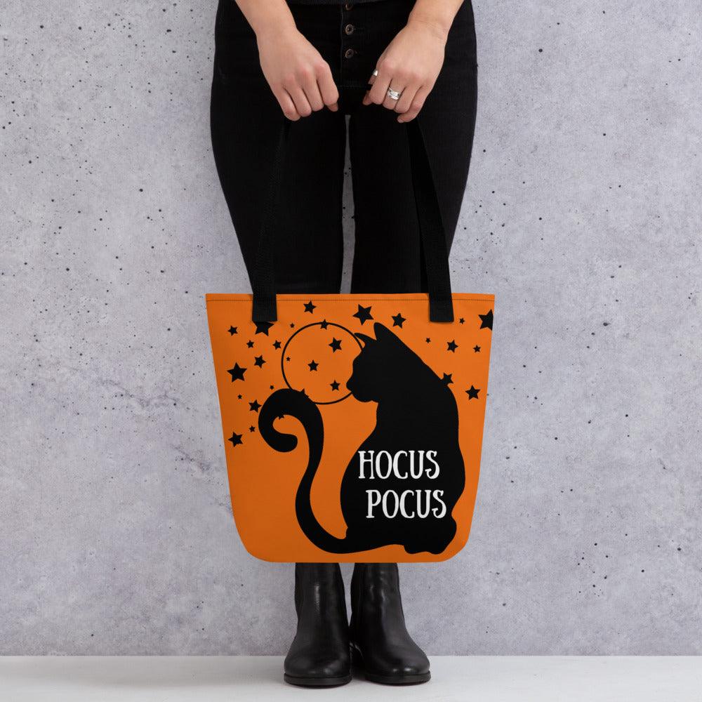 Hocus Pocus Black Cat Tote bag - The Sandy Merchant