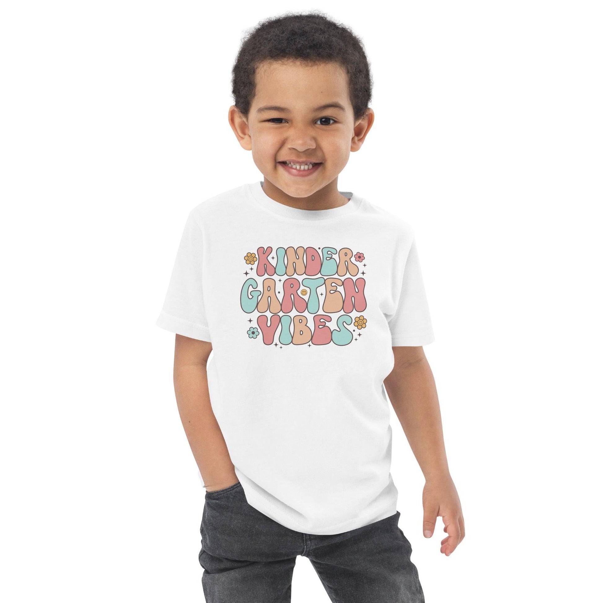 Kindergarten Vibes Toddler t-shirt - The Sandy Merchant