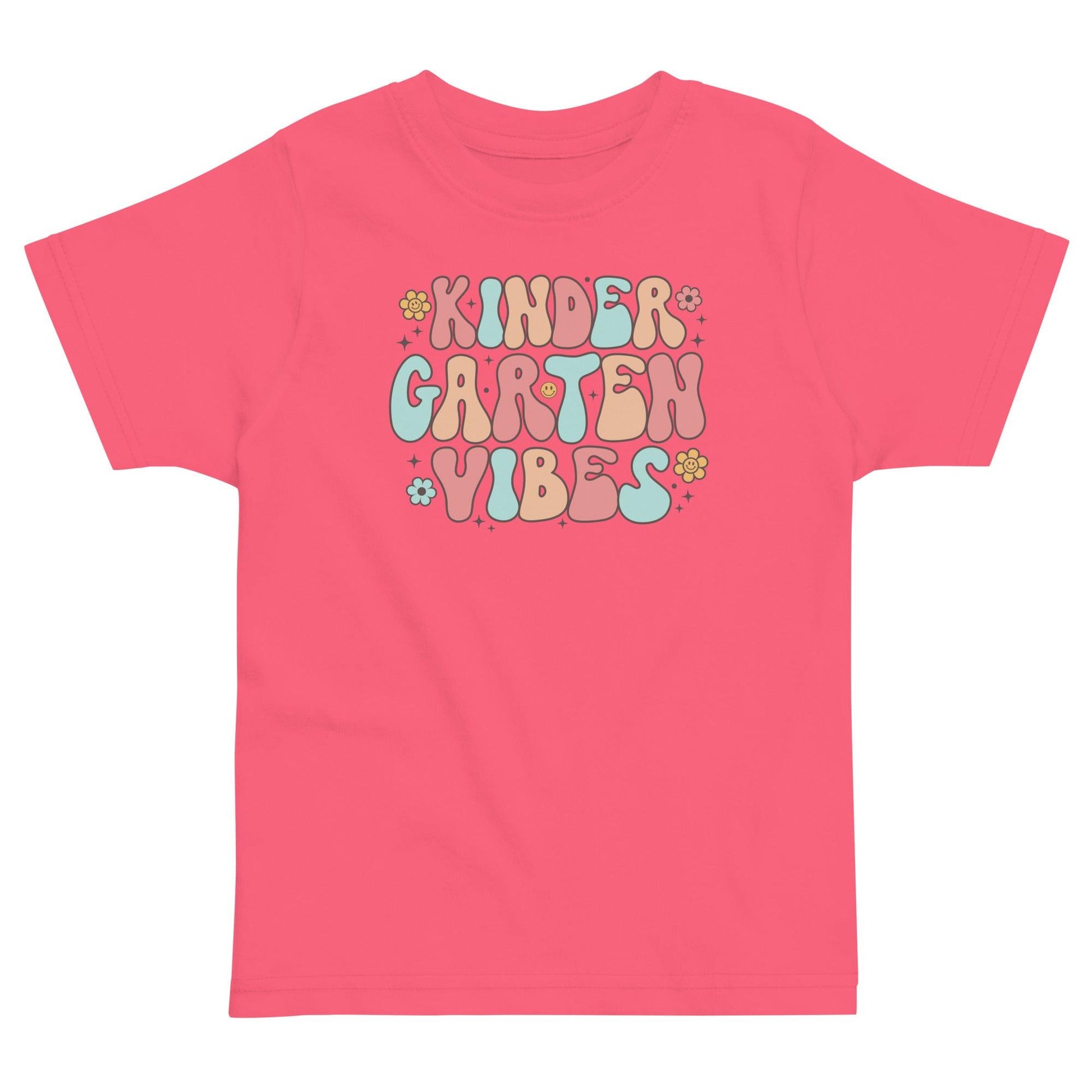 Kindergarten Vibes Toddler t-shirt - The Sandy Merchant