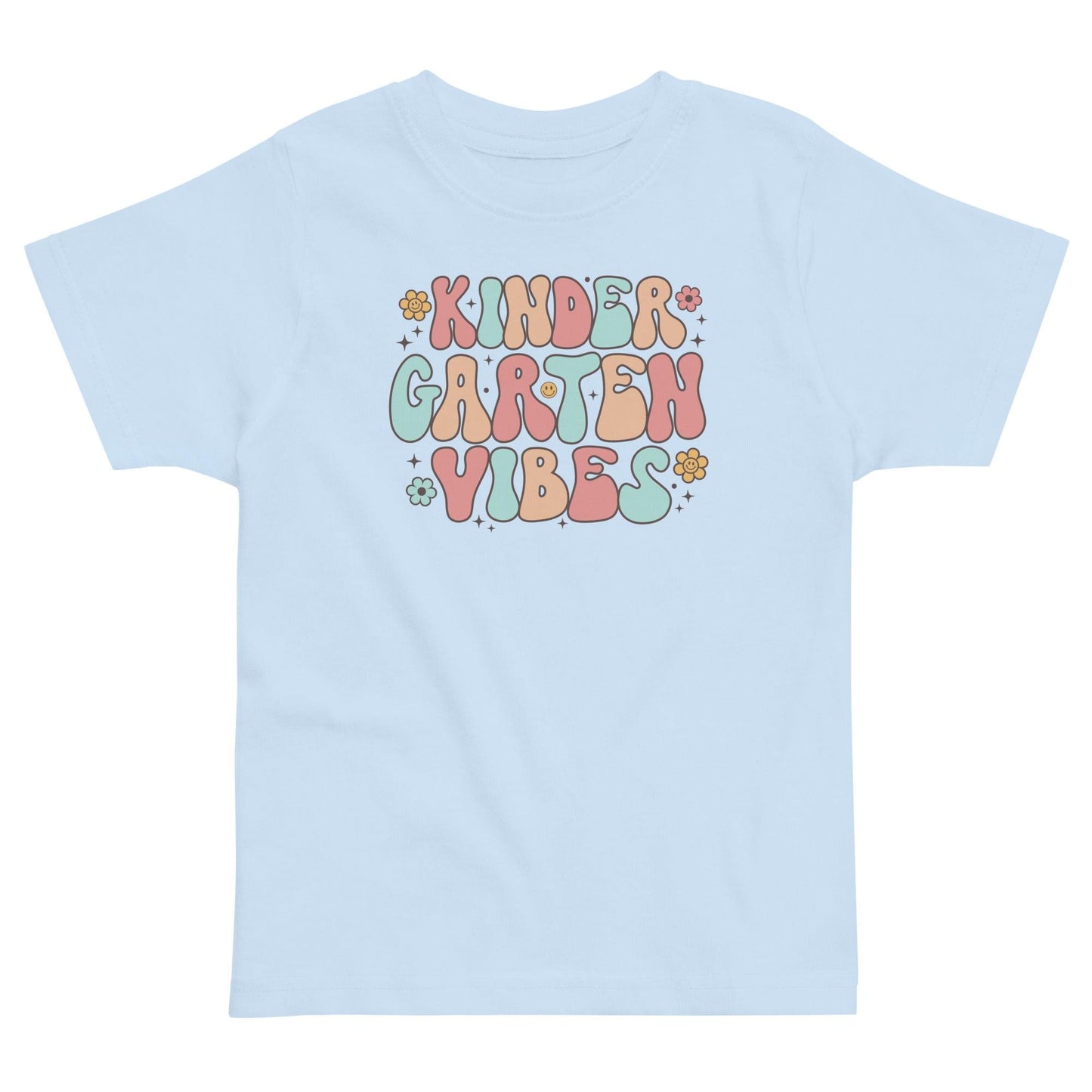 Kindergarten Vibes Toddler t-shirt - The Sandy Merchant