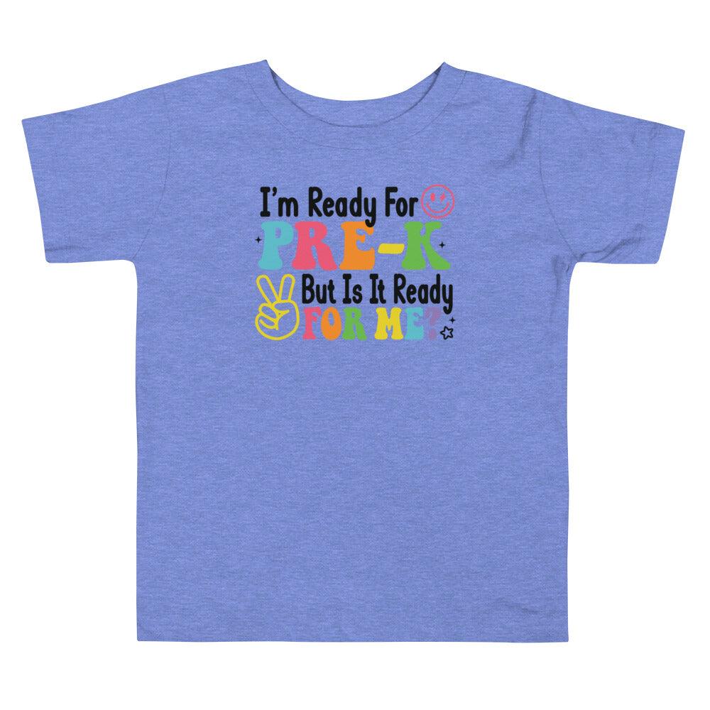 Ready for Preschool Toddler Short Sleeve Tee - The Sandy Merchant