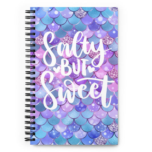 Salty but Sweet Spiral notebook - The Sandy Merchant