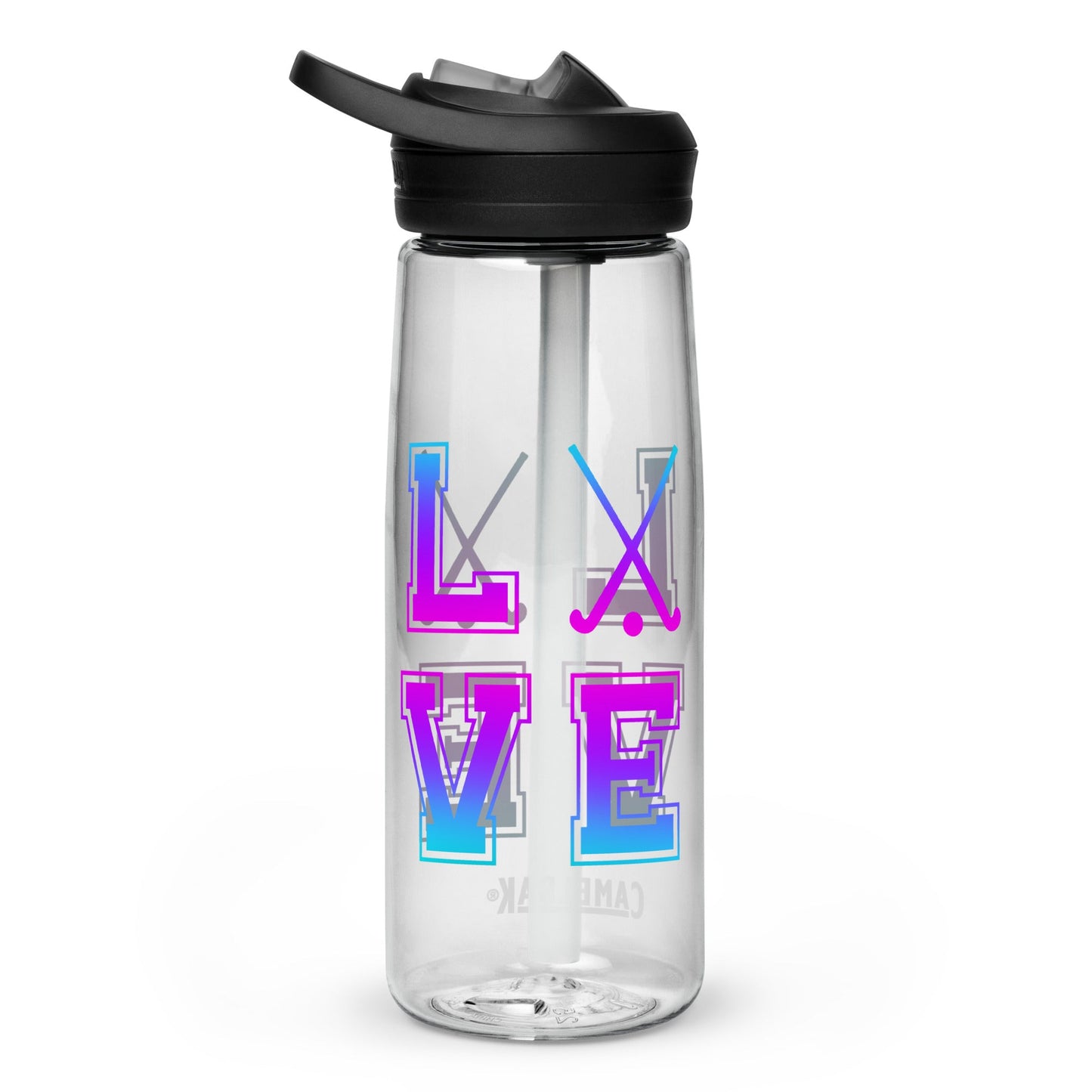 Field Hockey Love Sports water bottle - The Sandy Merchant