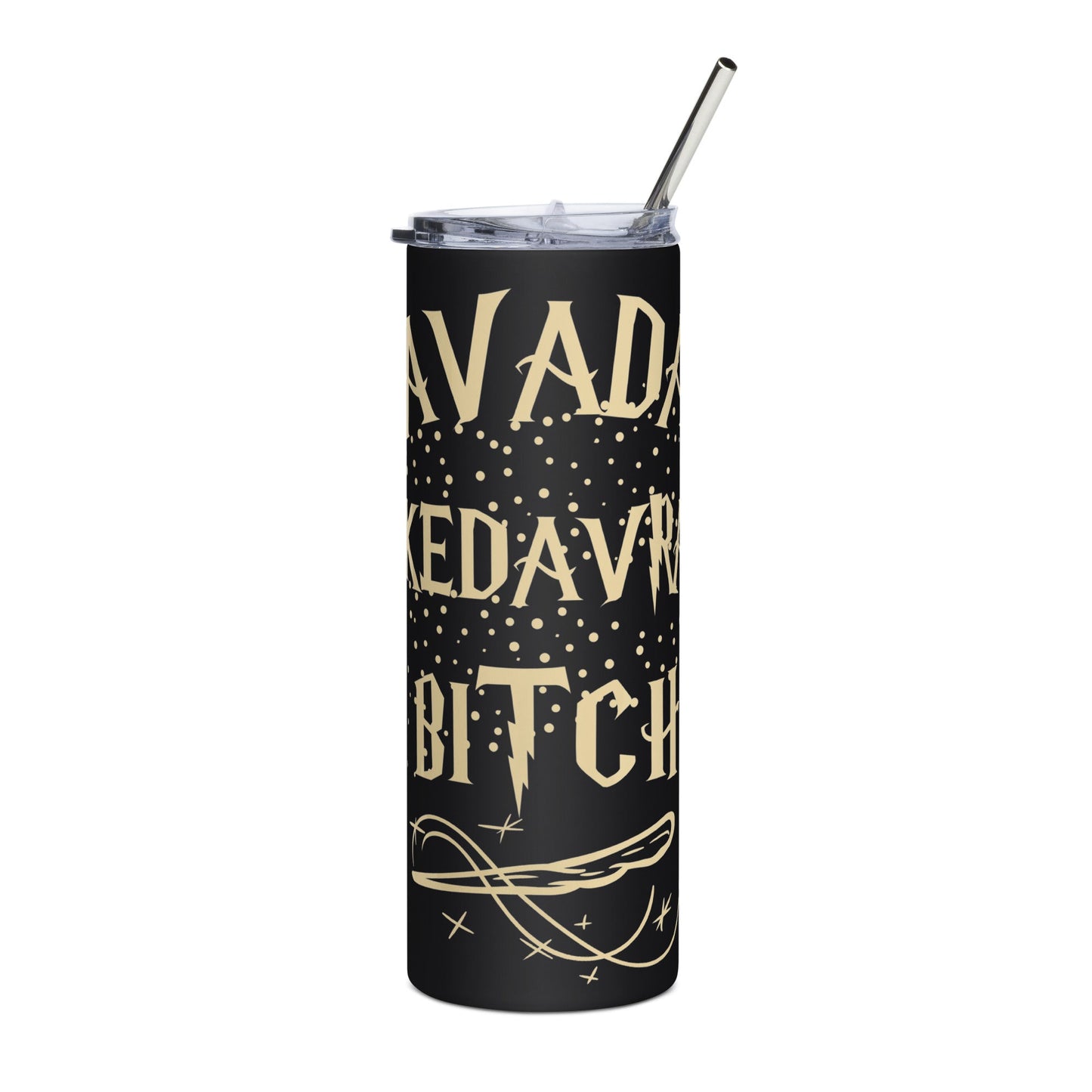 Avada Kedavra Stainless steel tumbler - The Sandy Merchant