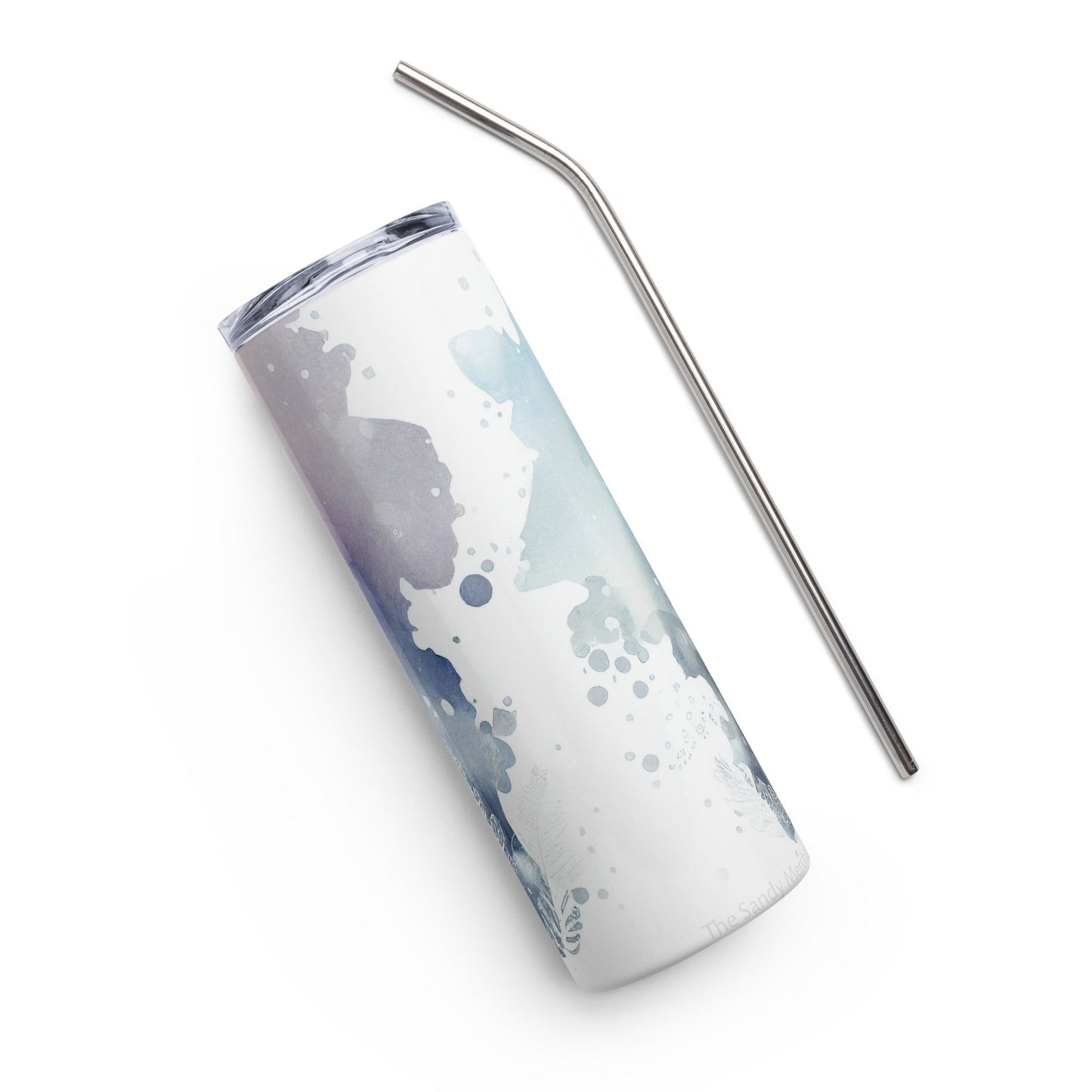 Cute Winter Penguin Stainless steel tumbler - The Sandy Merchant