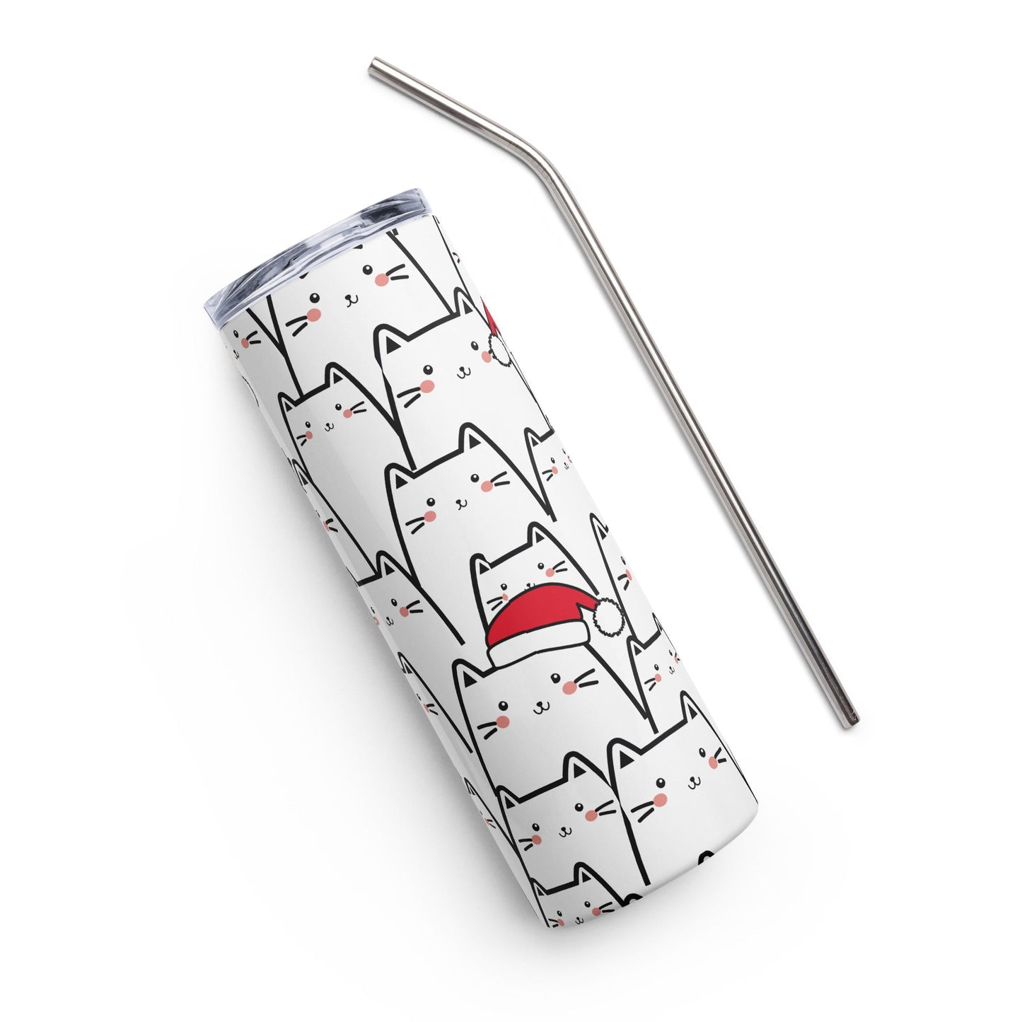 Santa Claws Stainless steel tumbler