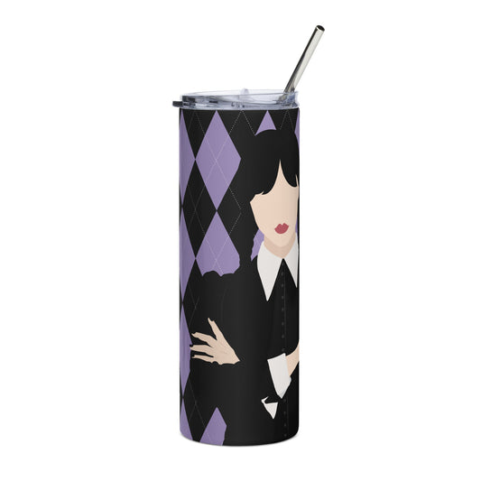 Wednesday Stainless steel tumbler - The Sandy Merchant