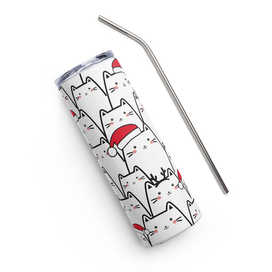 Santa Claws Stainless steel tumbler