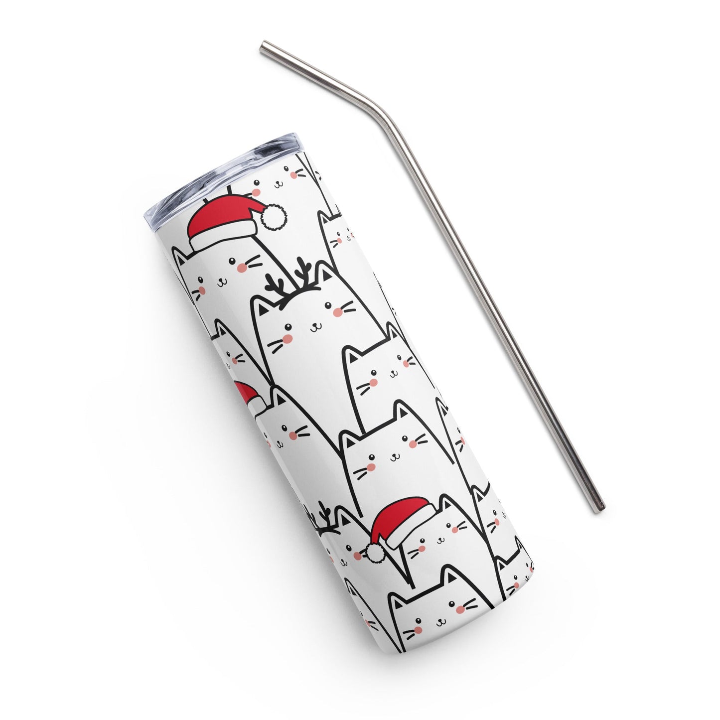 Santa Claws Stainless steel tumbler