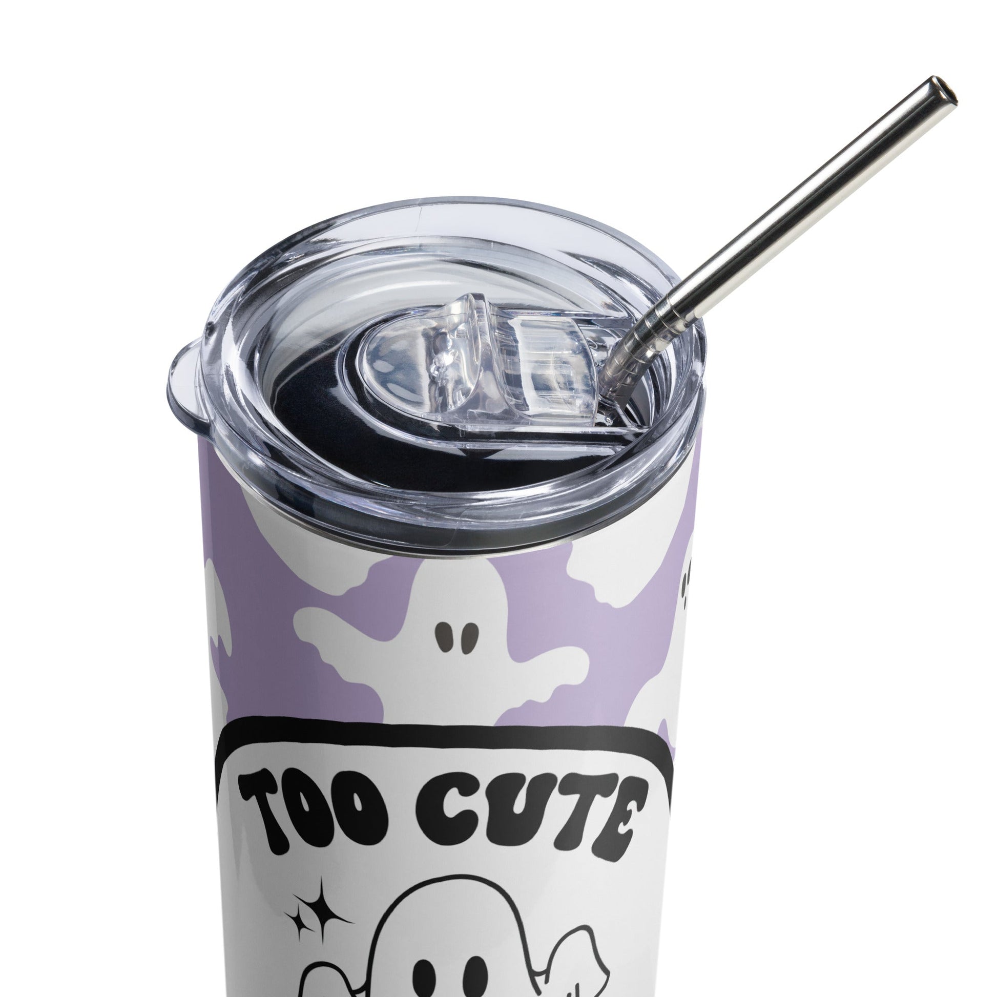 Too Cute To Spook Stainless steel tumbler - The Sandy Merchant