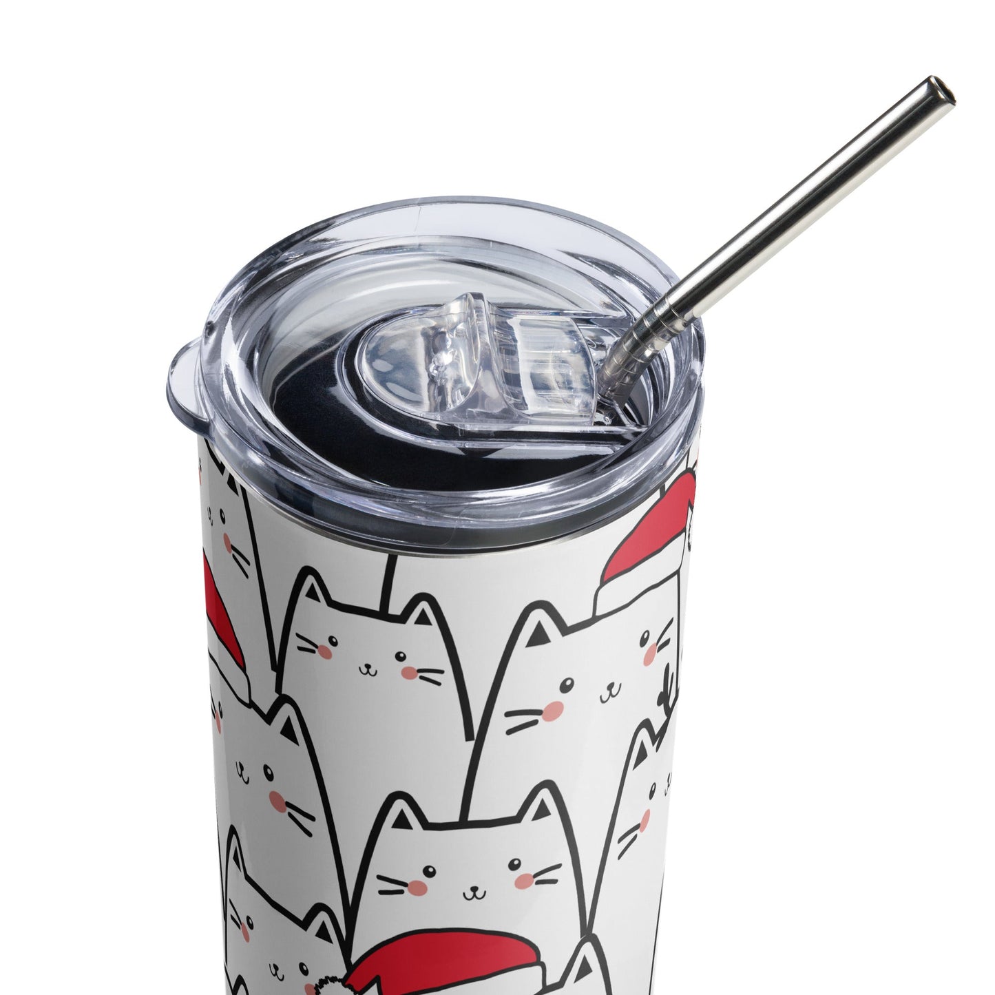 Santa Claws Stainless steel tumbler