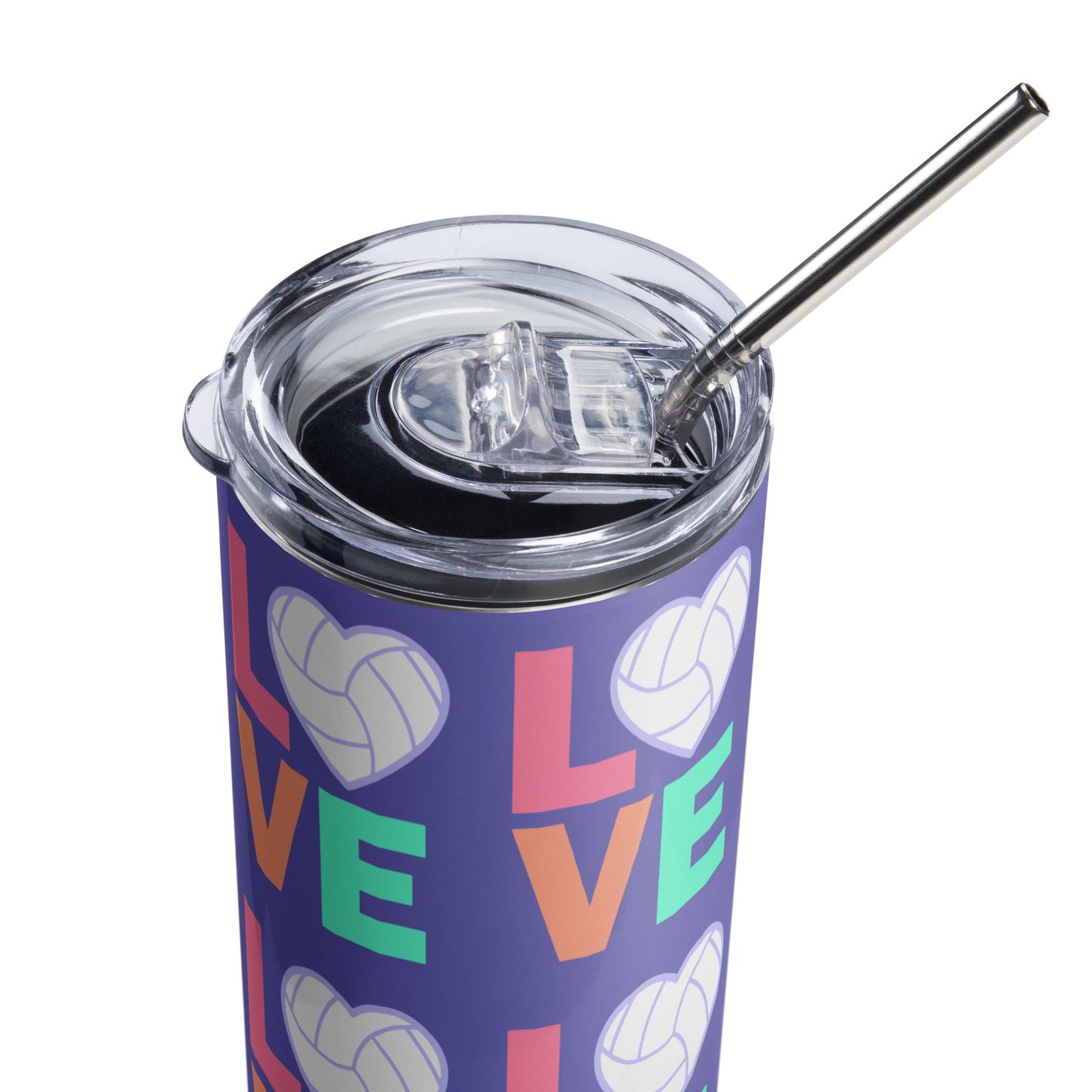 LOVE Volleyball tumbler