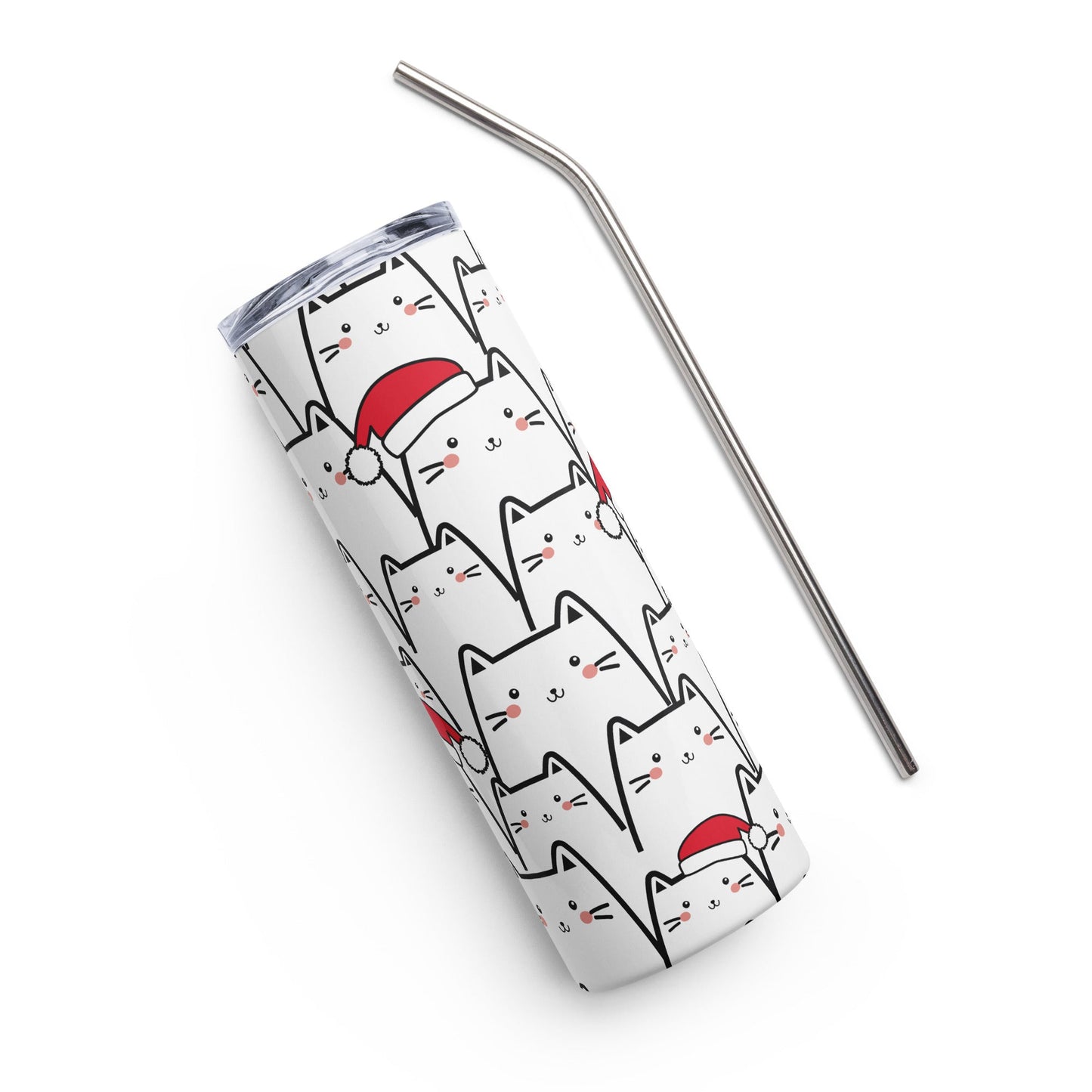 Santa Claws Stainless steel tumbler