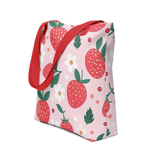 Strawberry Smoothie Tote bag - The Sandy Merchant