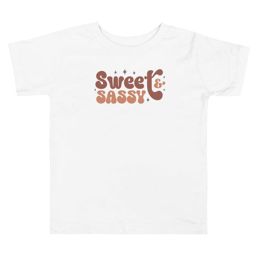 Sweet & Sassy Toddler Short Sleeve Tee - The Sandy Merchant