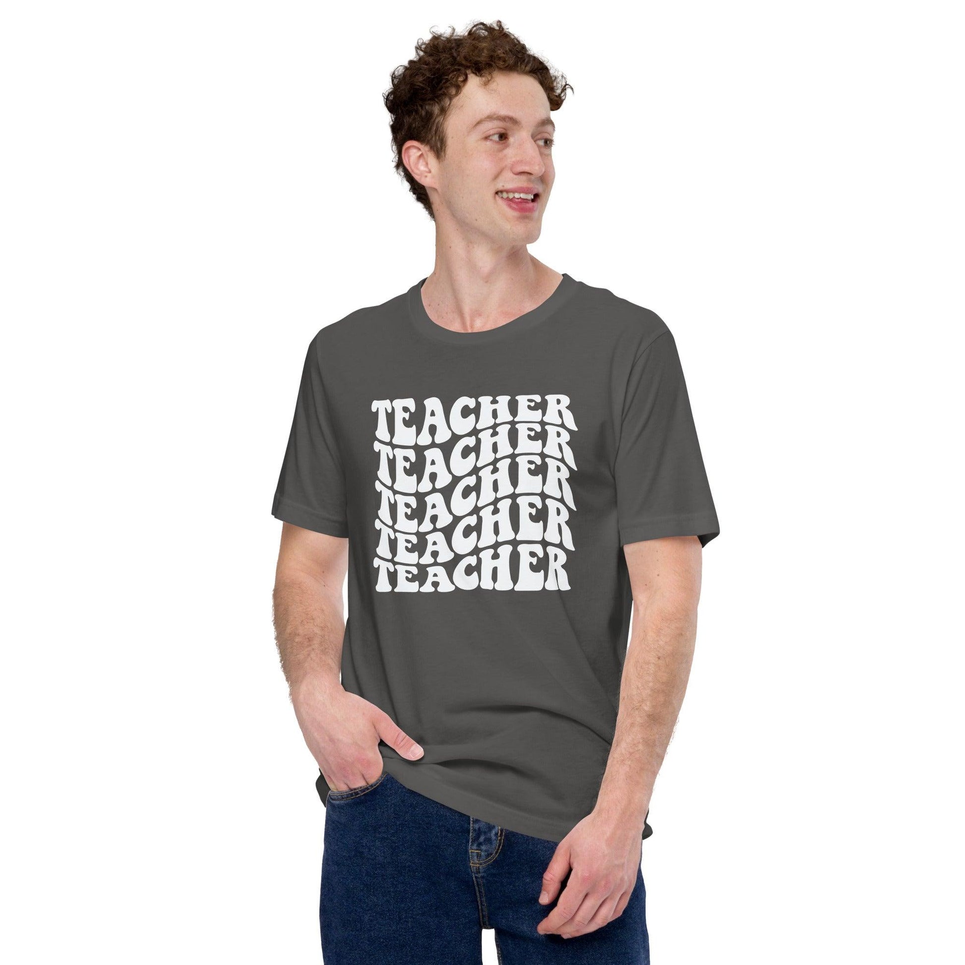 Teacher Teacher Teacher Unisex t-shirt - The Sandy Merchant