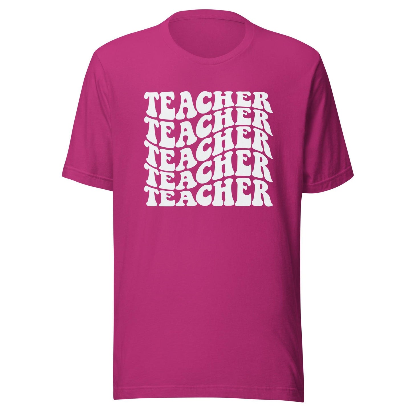 Teacher Teacher Teacher Unisex t-shirt - The Sandy Merchant