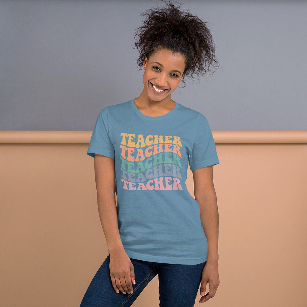 Teacher Teacher Teacher Unisex t-shirt - The Sandy Merchant