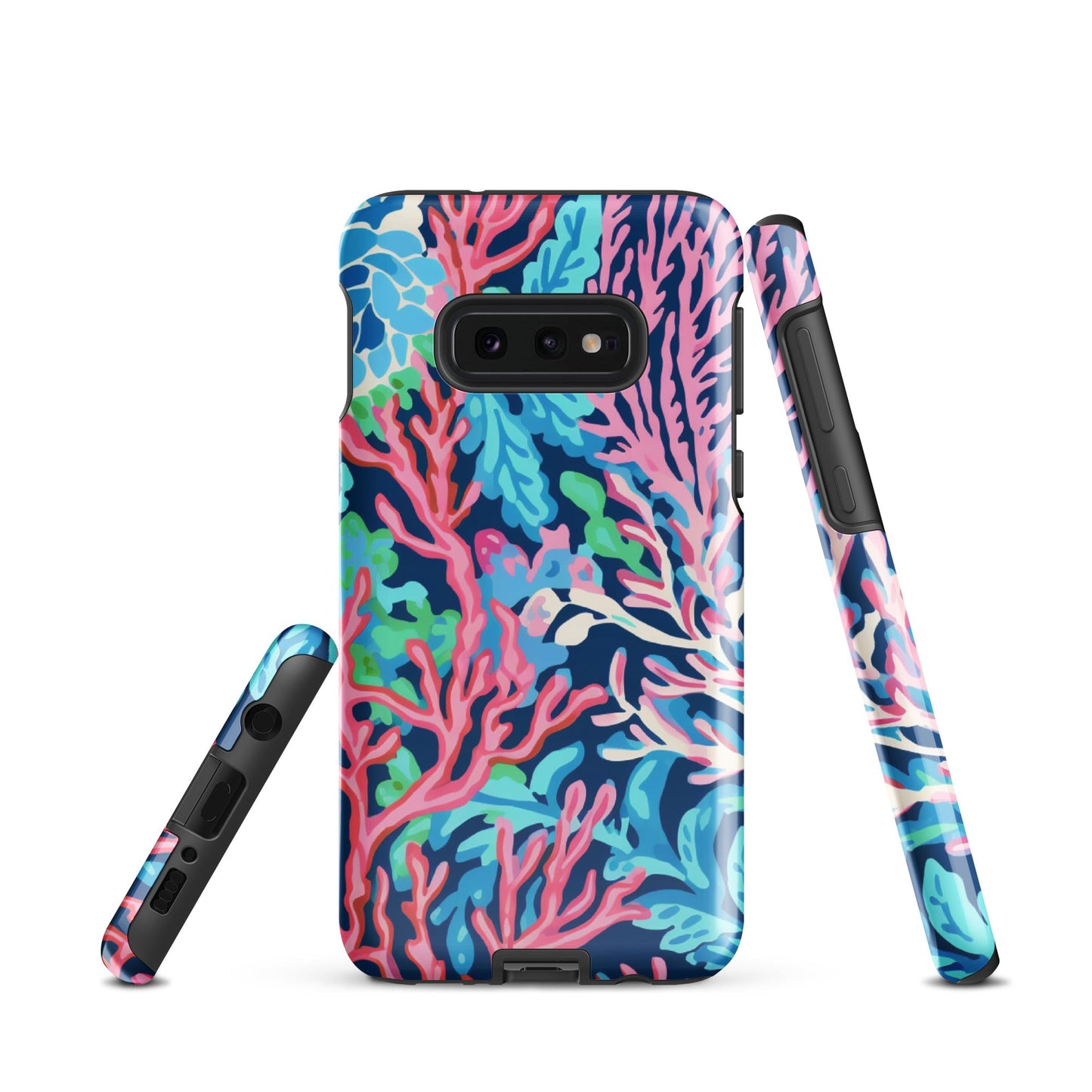 Preppy Coral Tough case for Samsung®