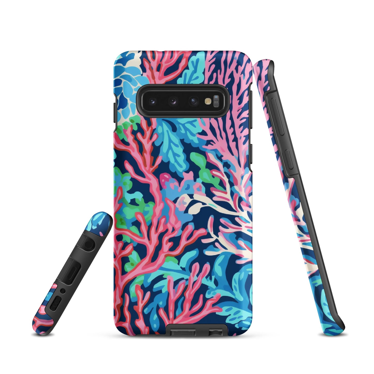 Preppy Coral Tough case for Samsung®