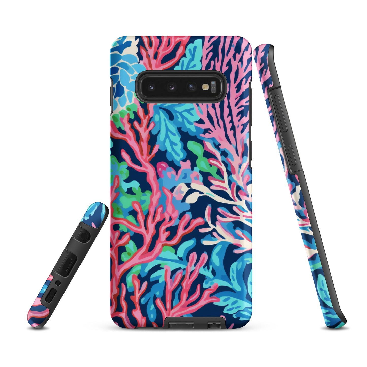 Preppy Coral Tough case for Samsung®