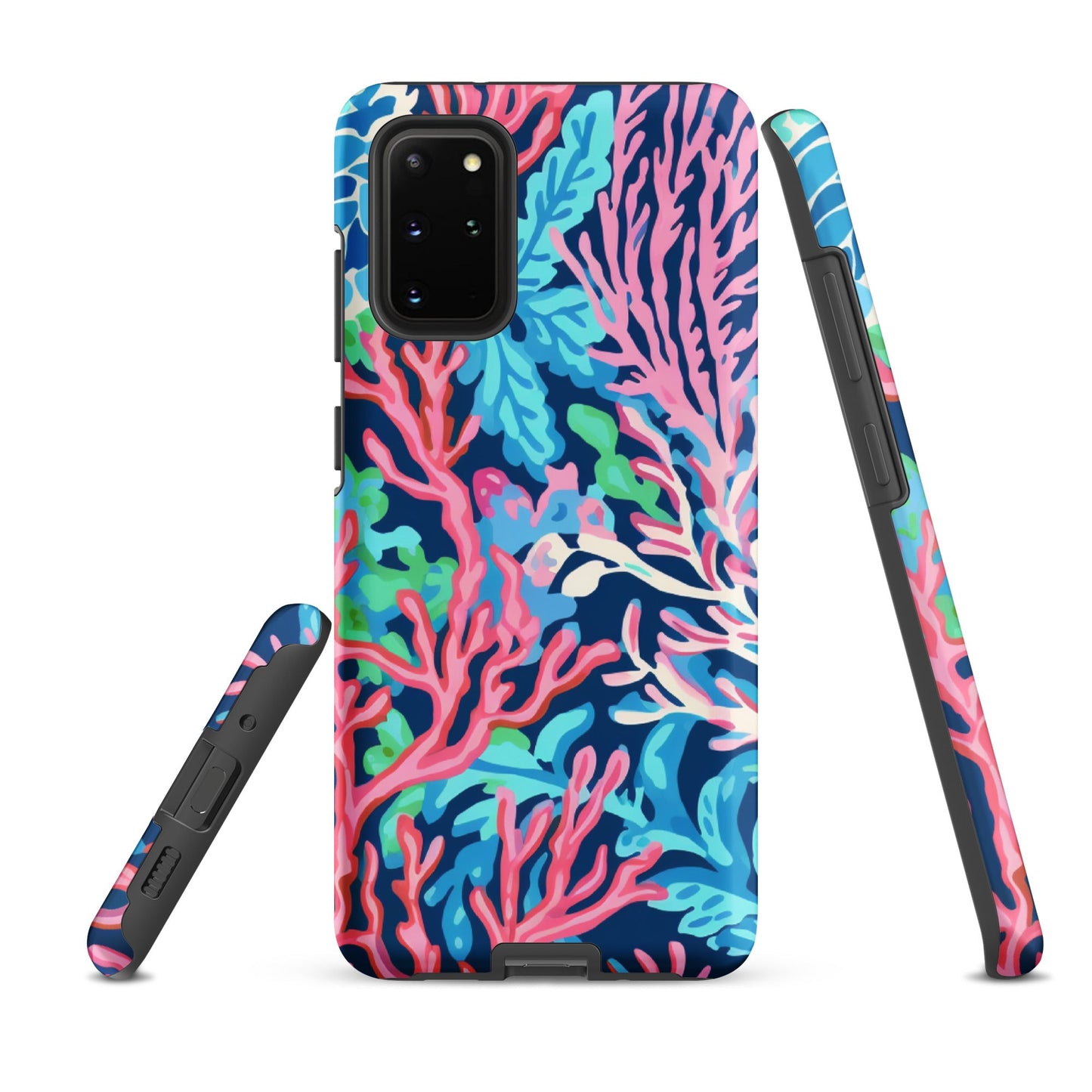 Preppy Coral Tough case for Samsung®