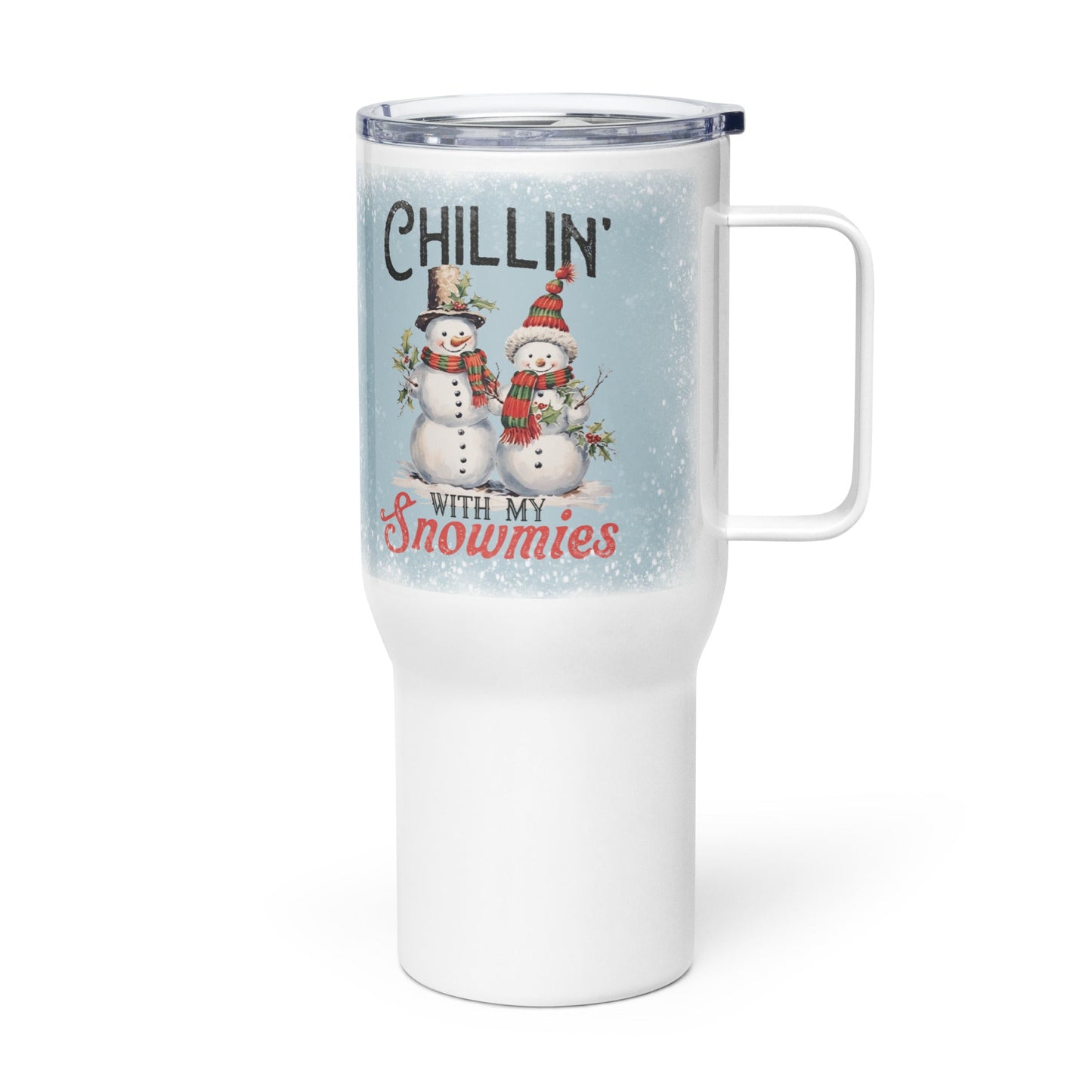 Chillin' with my Snowmies Travel mug - The Sandy Merchant