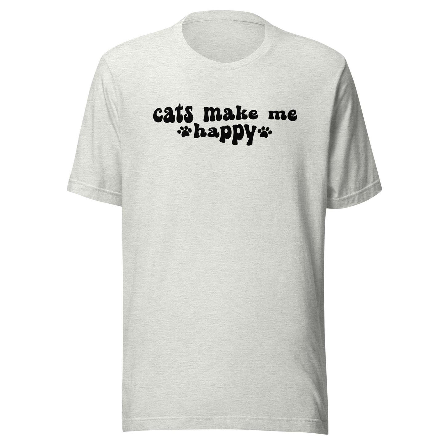 Cats Make Me Happy t-shirt