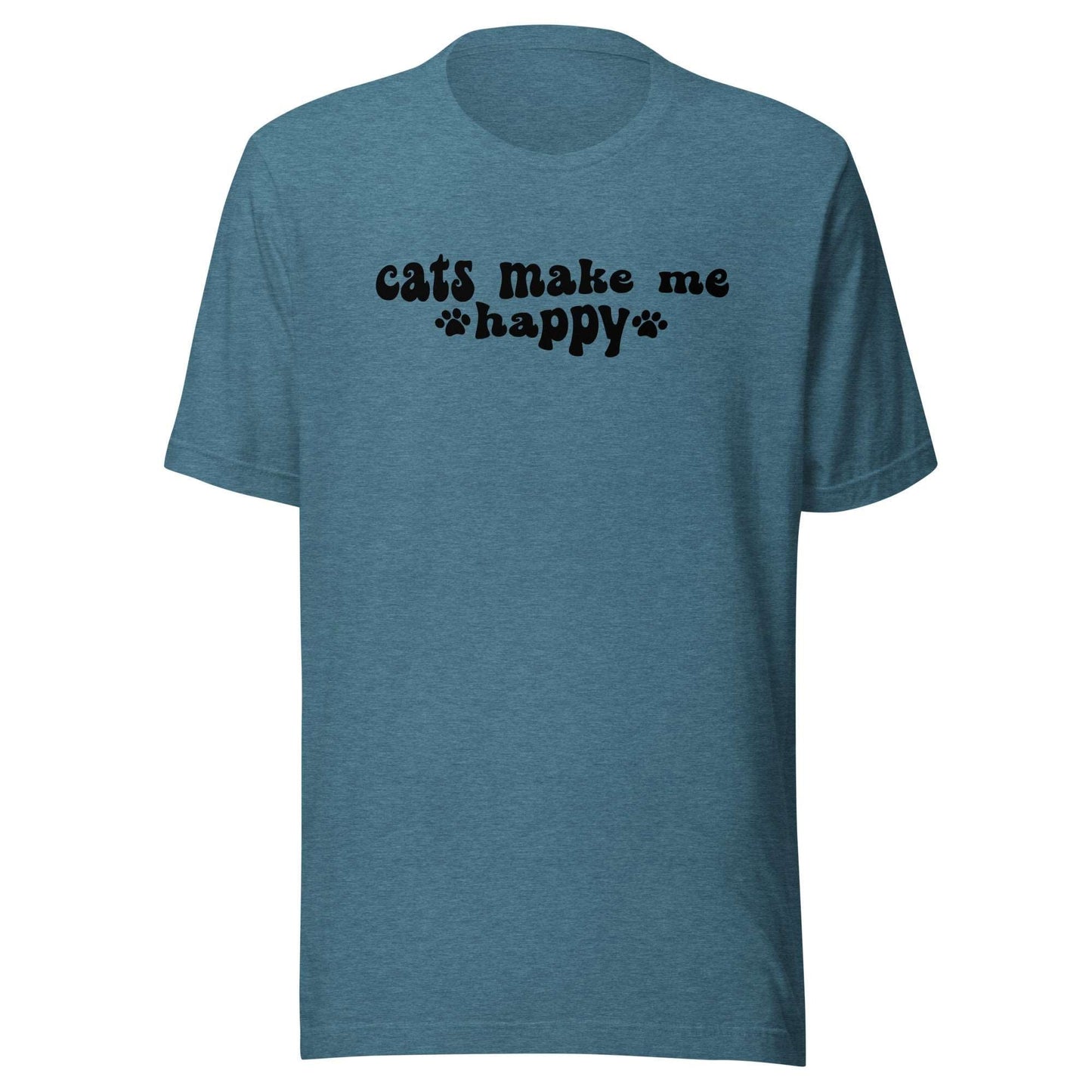 Cats Make Me Happy t-shirt