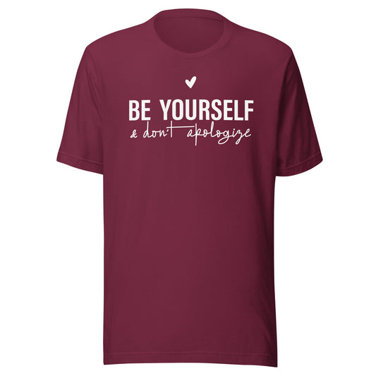 Be Yourself t-shirt - The Sandy Merchant