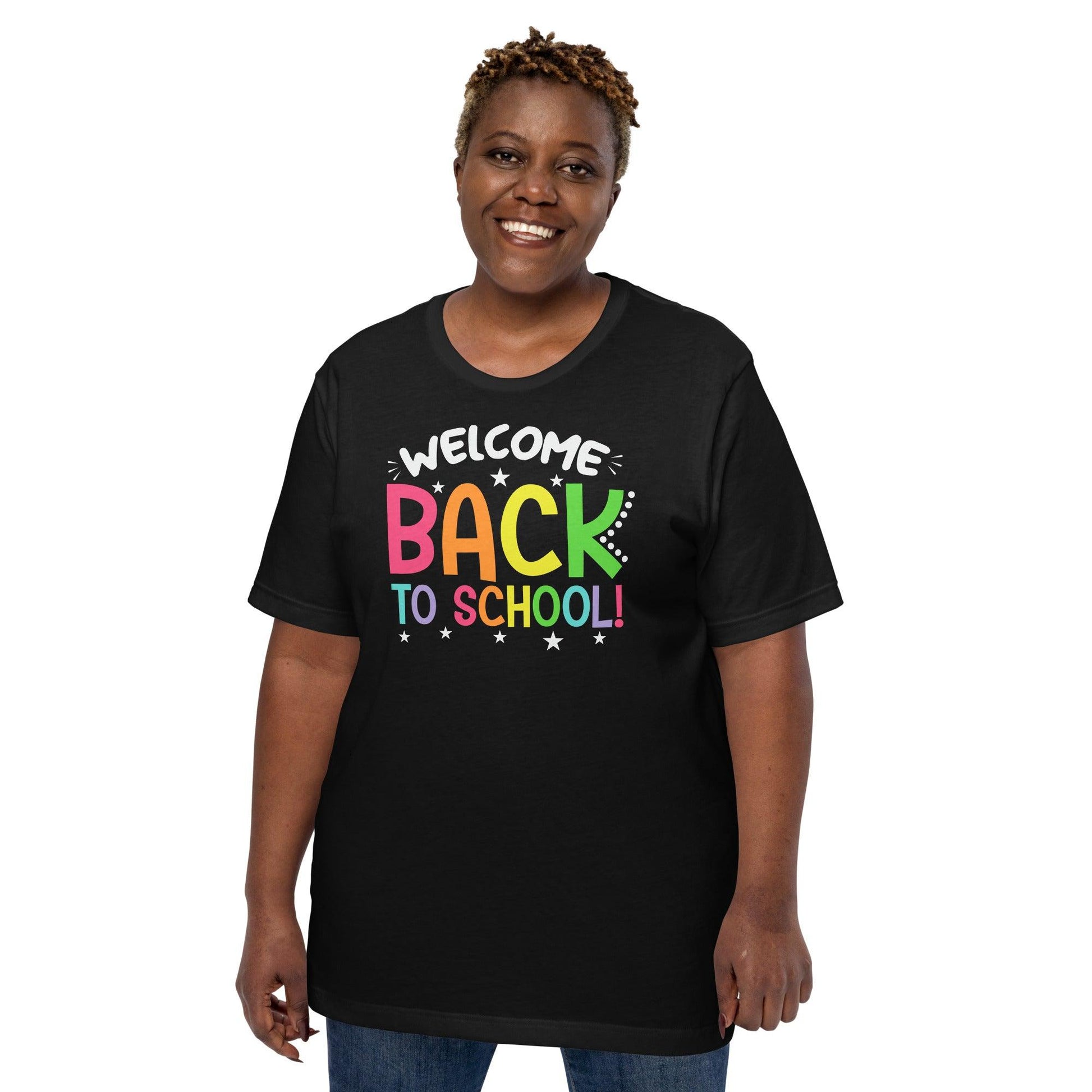 Welcome Back Unisex t-shirt - The Sandy Merchant