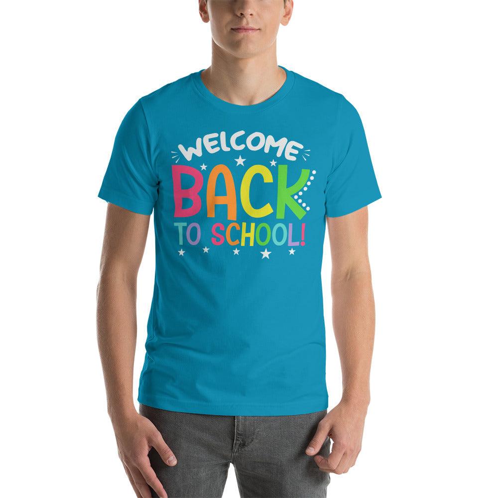 Welcome Back Unisex t-shirt - The Sandy Merchant