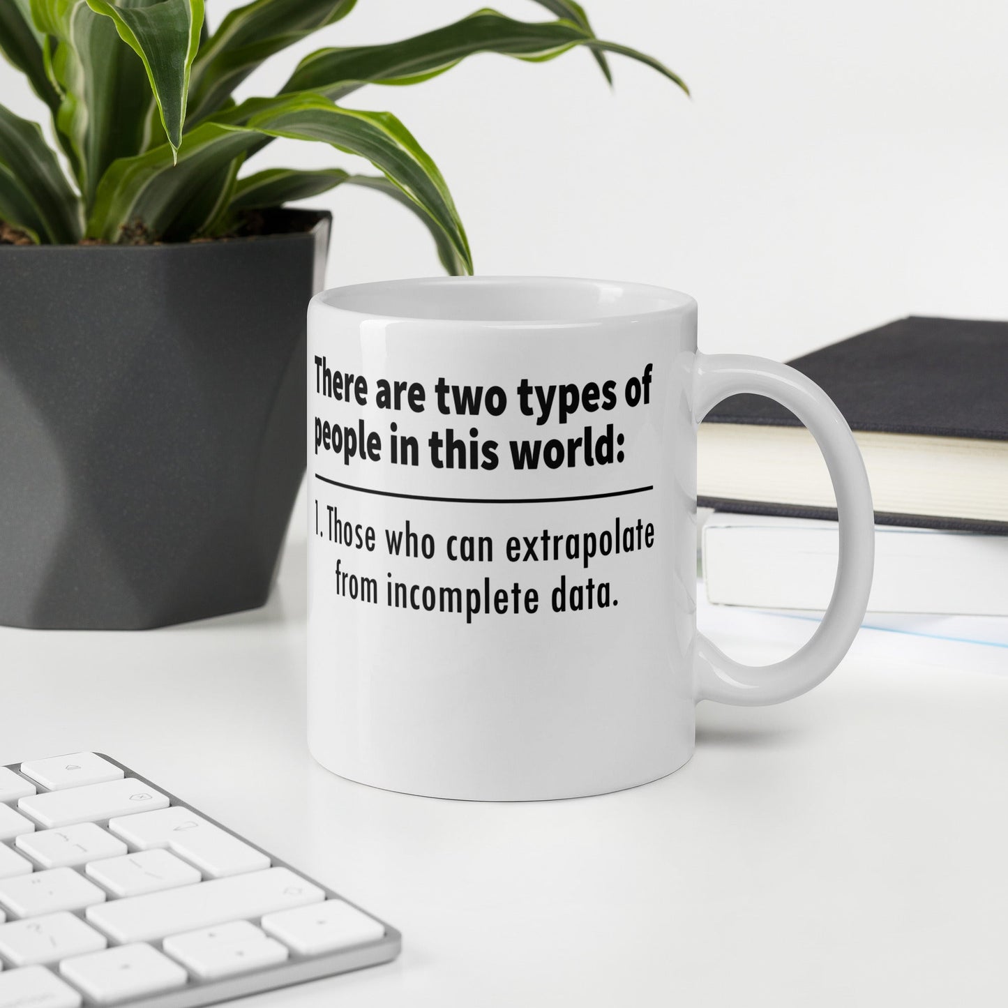 Two Types of People mug