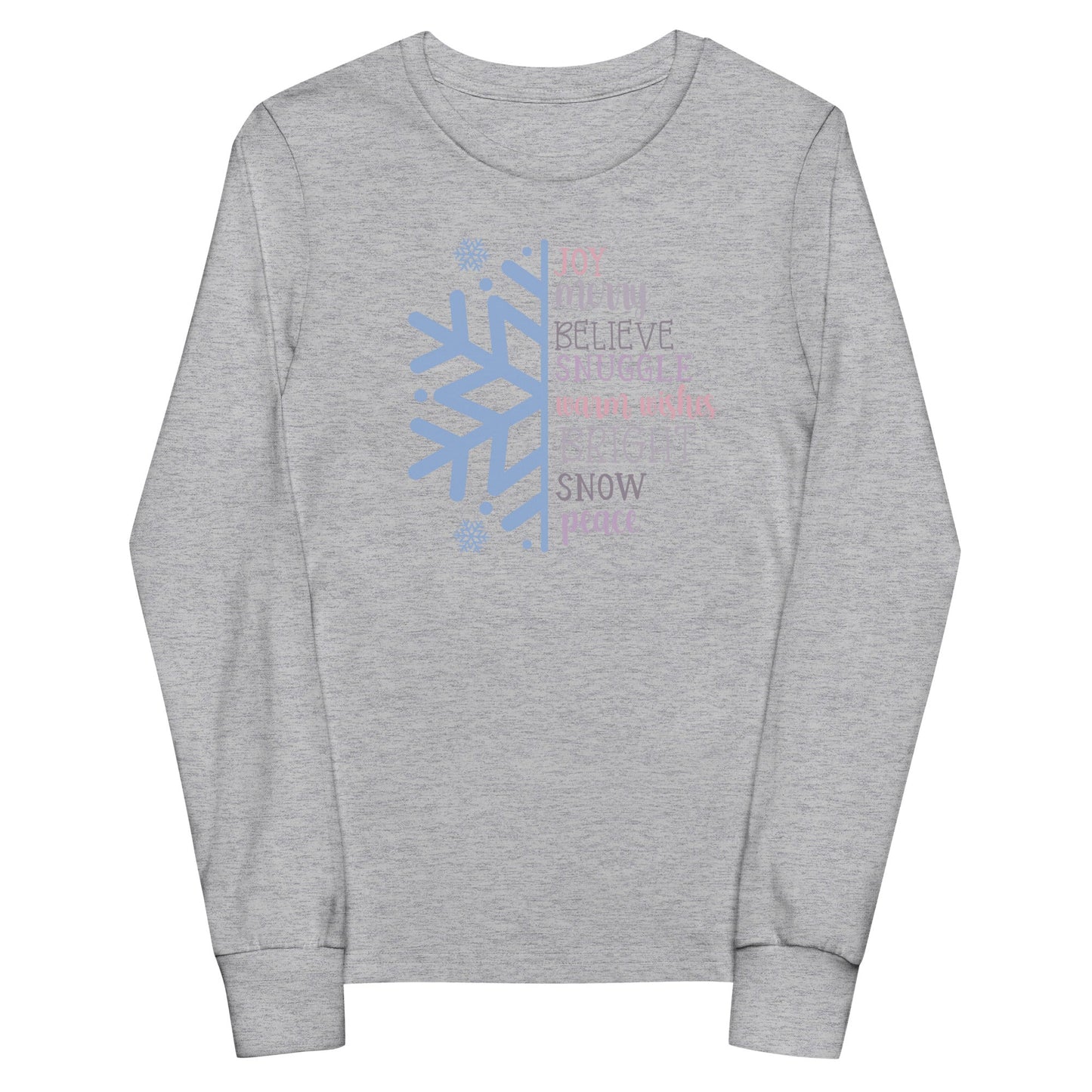 Winter Snowflake long sleeve tee - The Sandy Merchant